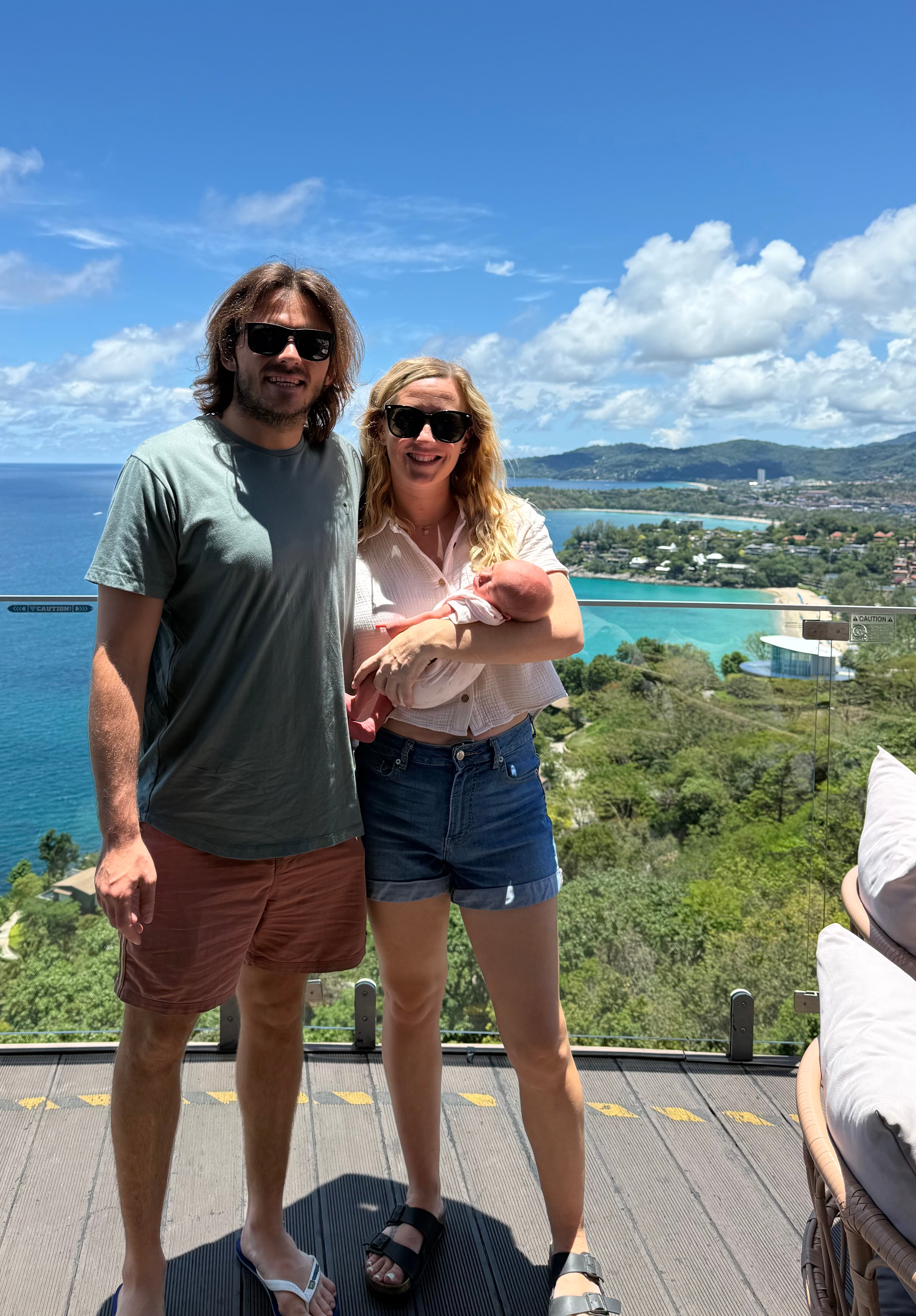 Aaron, Maddison and Coco in Thailand