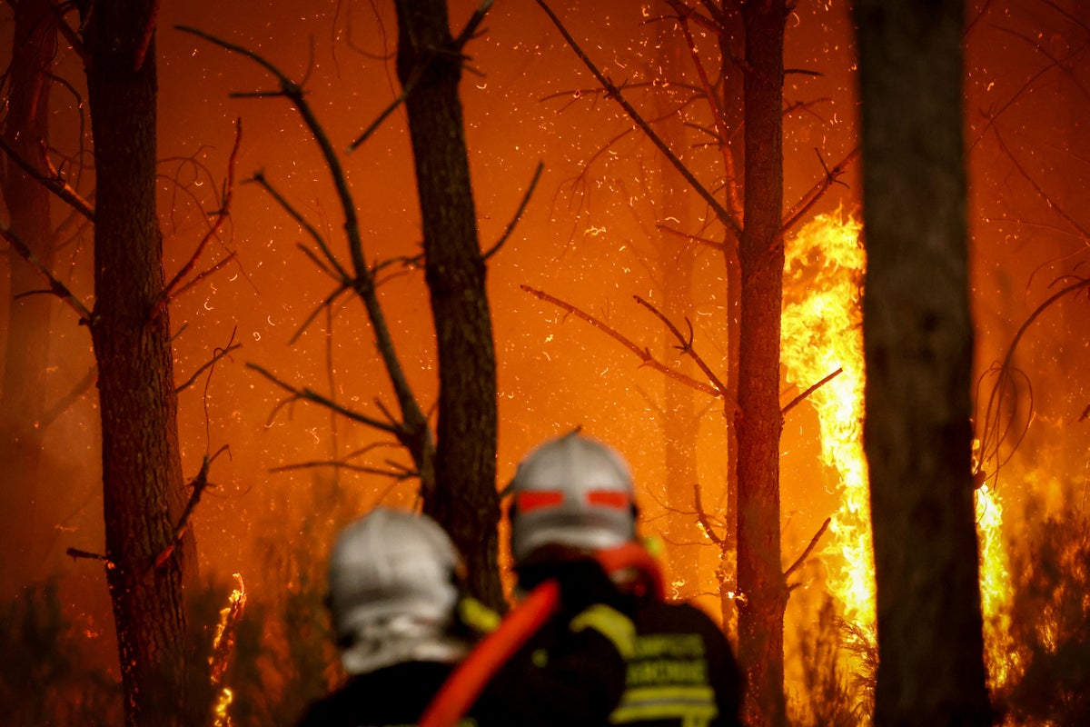 Bordeaux Wildfires Threaten City; Airport Hotel Zone Evacuated