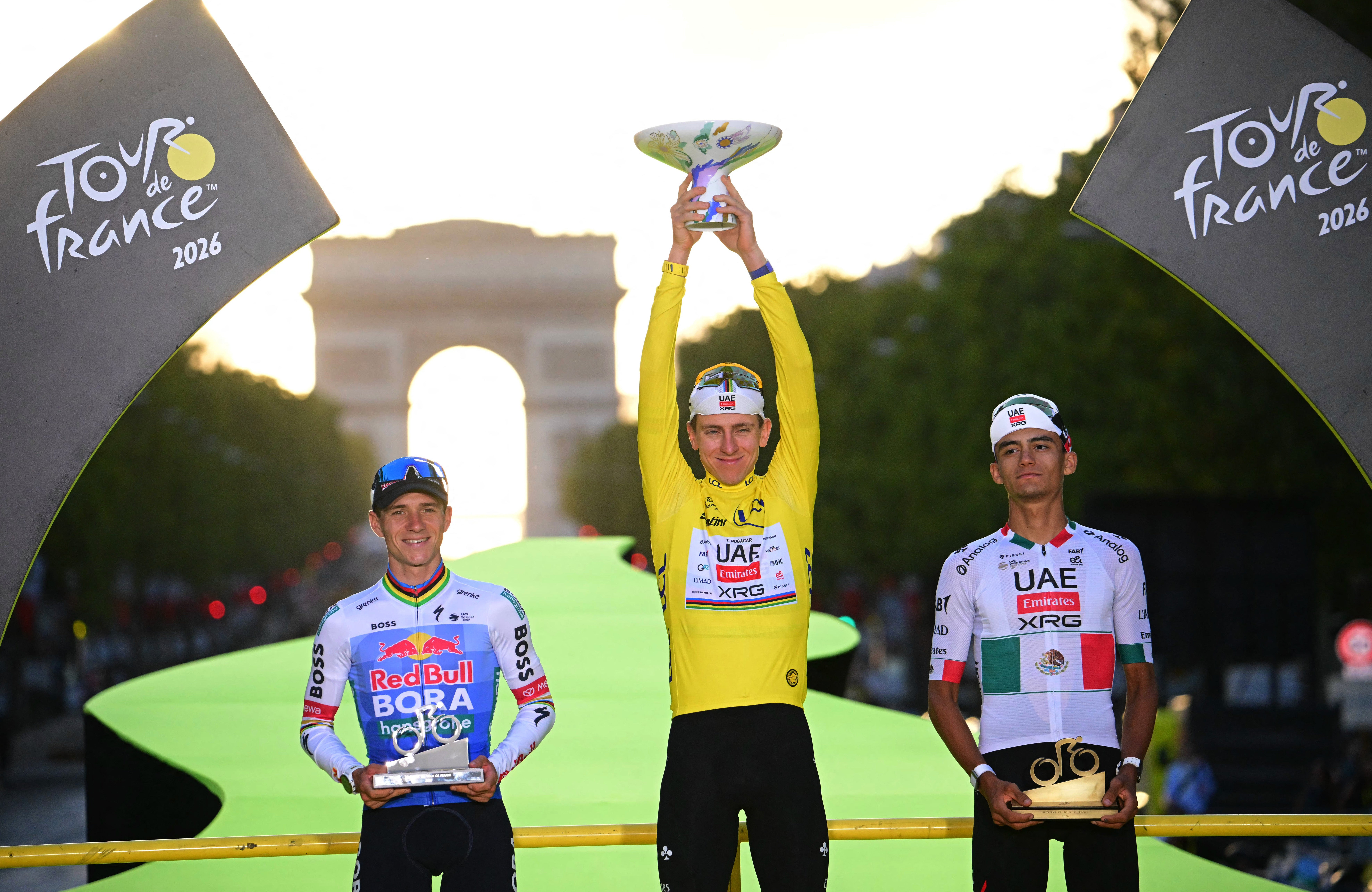 Tadej Pogacar opens door to Vuelta participation after making more Tour de France history