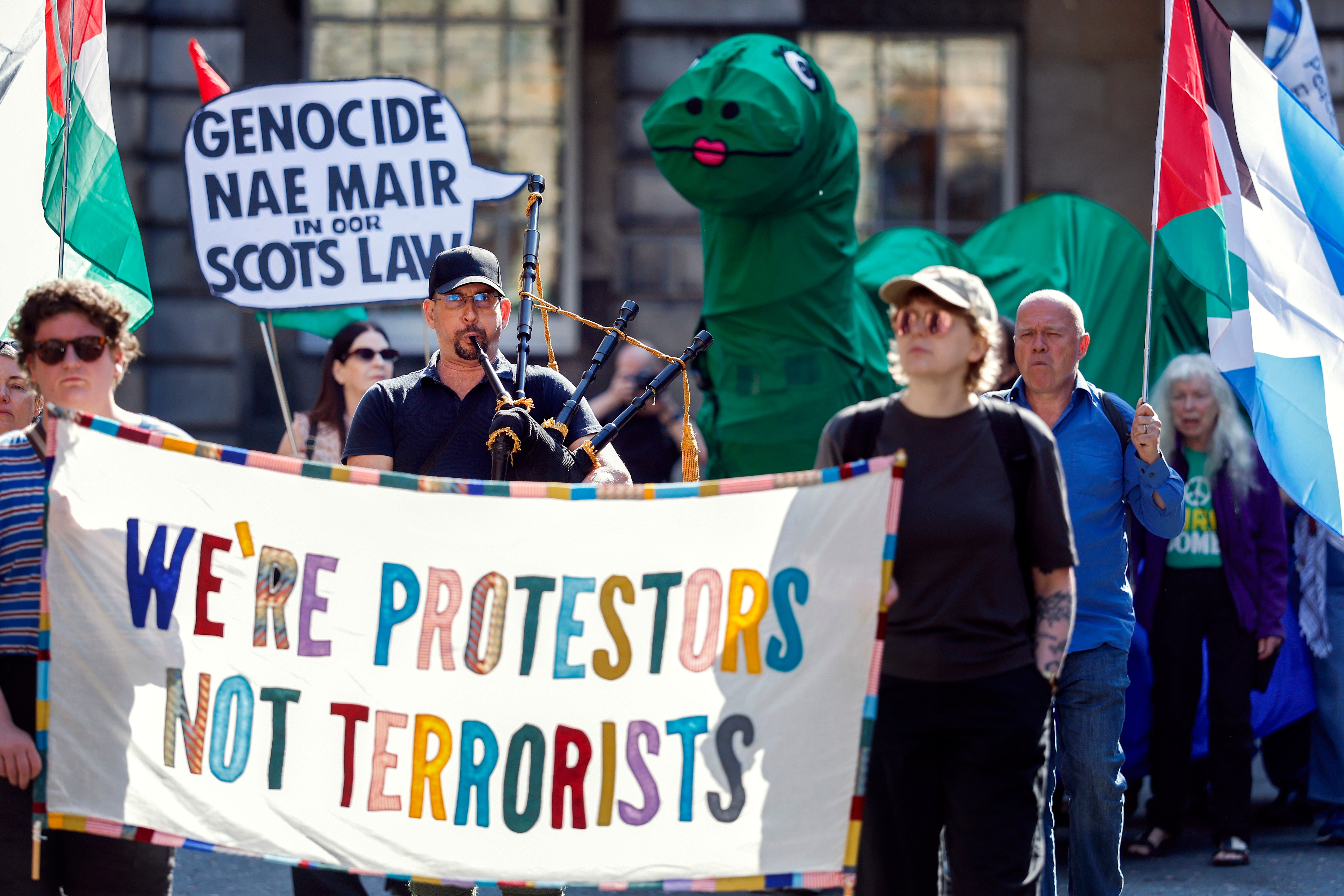 Palestine Action activists who ransacked a Barclays bank could be jailed as terrorists
