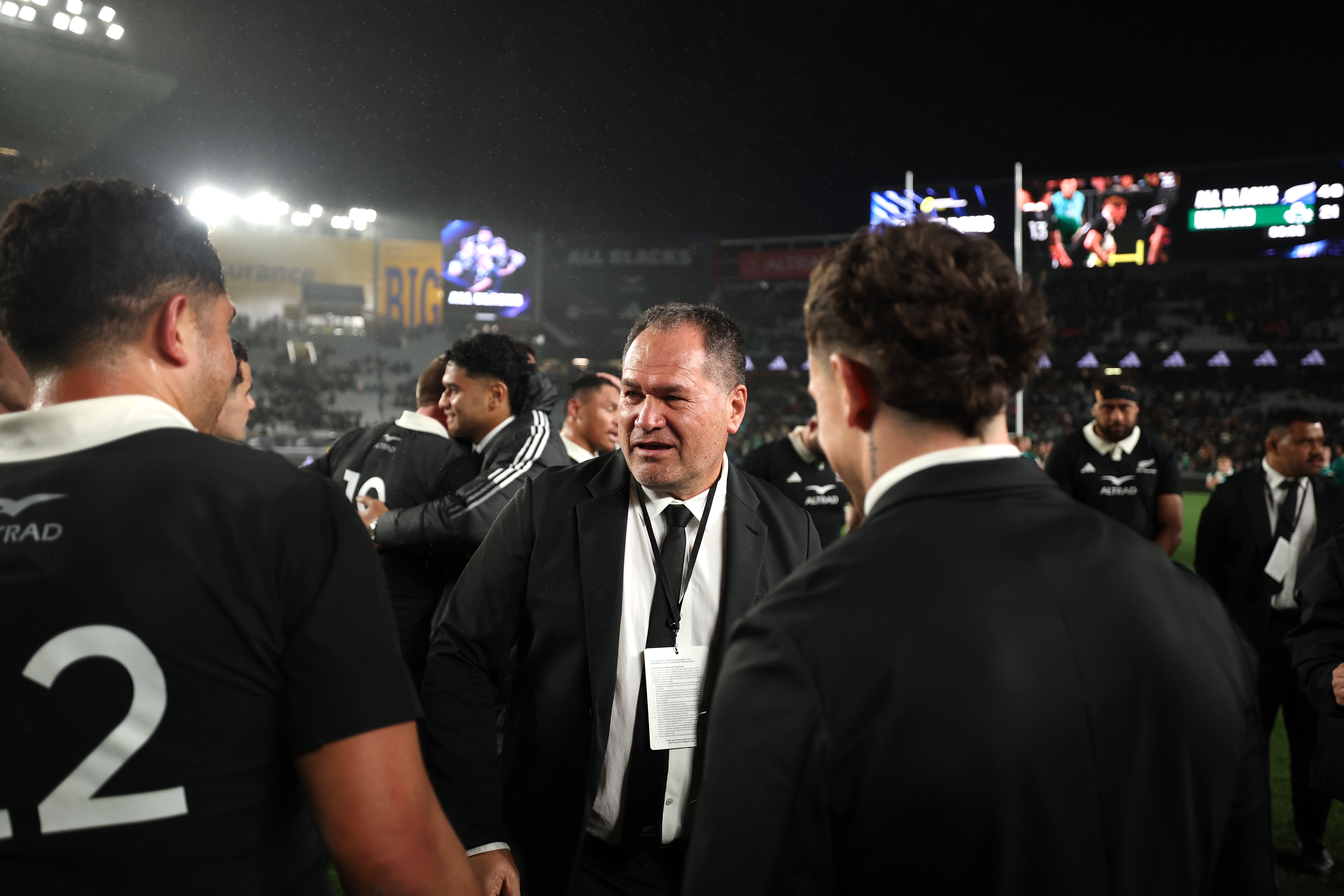 All Blacks coach Dave Rennie has named a 44-man squad