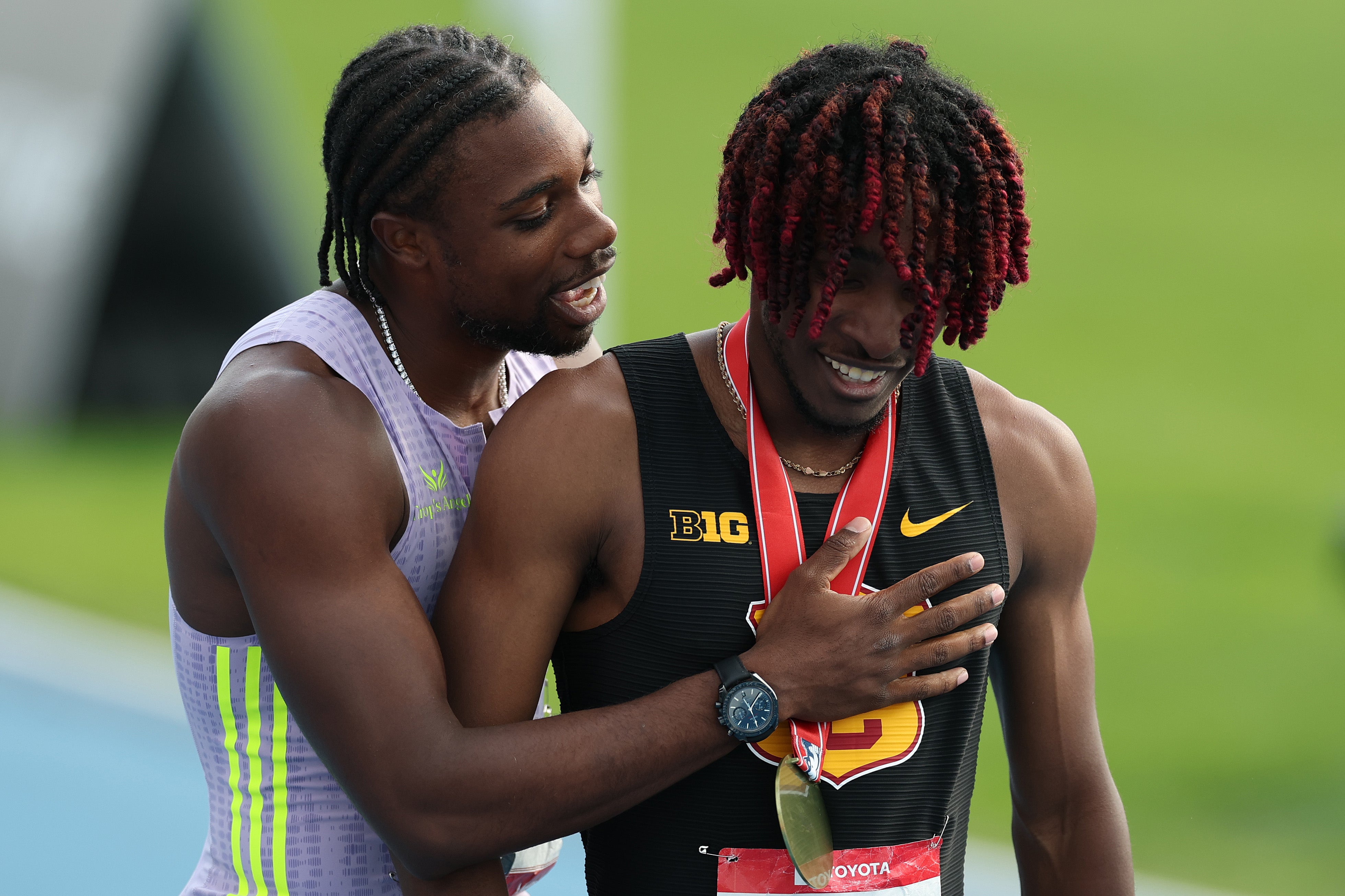 Lyles still congratulate winner Garrett Kaalund (Getty)