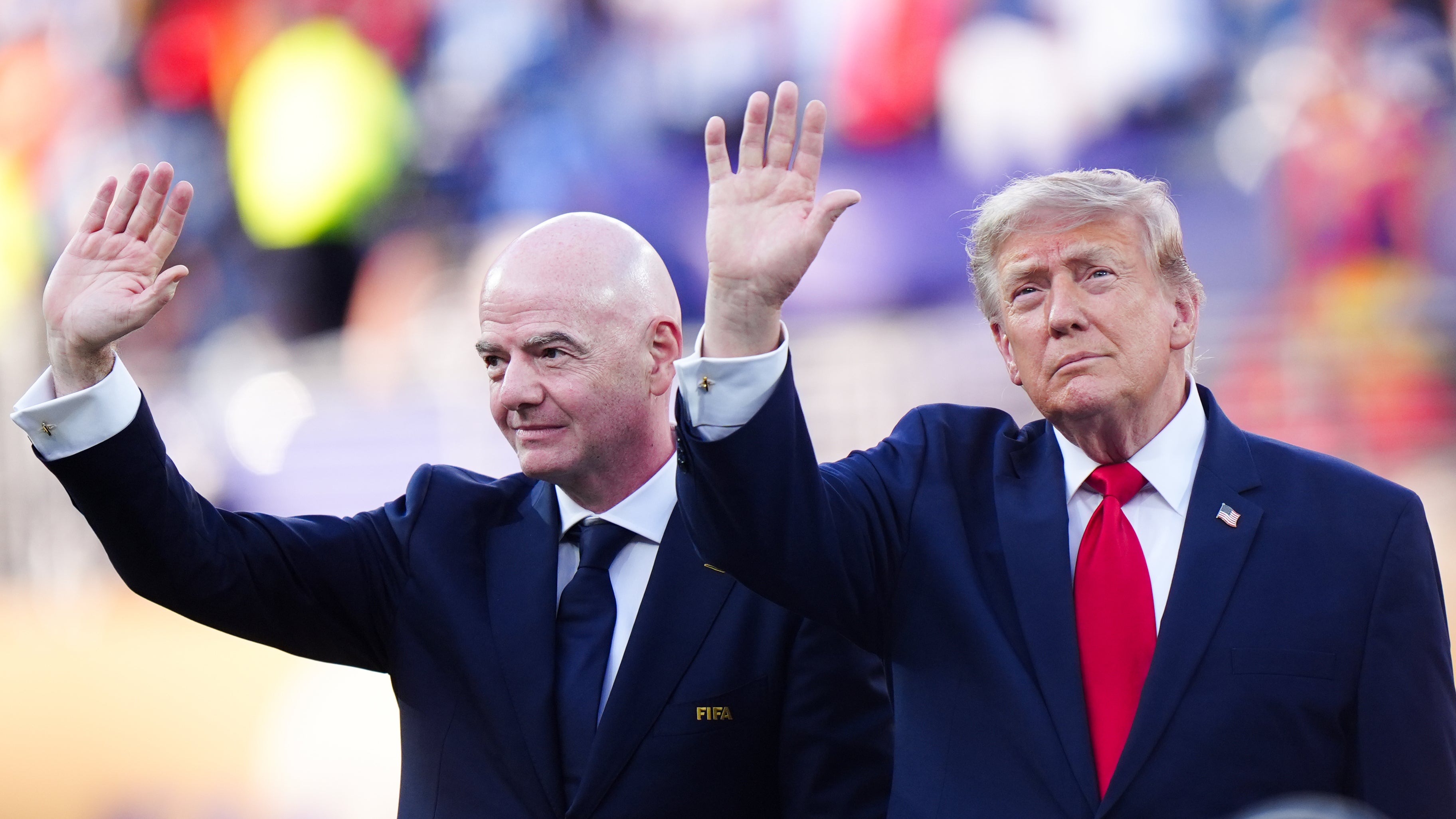 Gianni Infantino criticized his detractors for "spreading hate" and "false rumors" regarding the recent World Cup, claiming the tournament was an unparalleled success