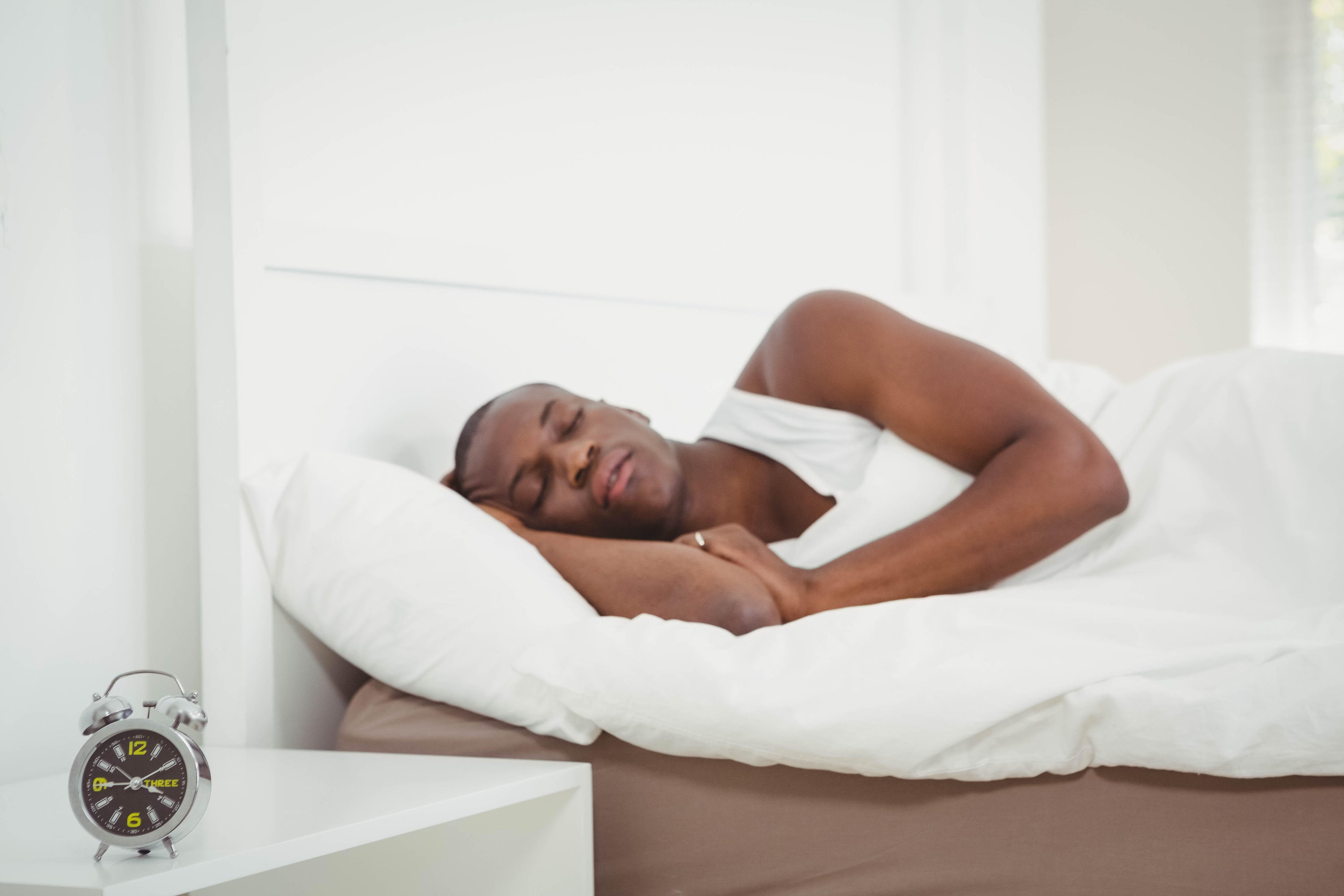 Allder says people should aim for seven hours a night (Alamy/PA)