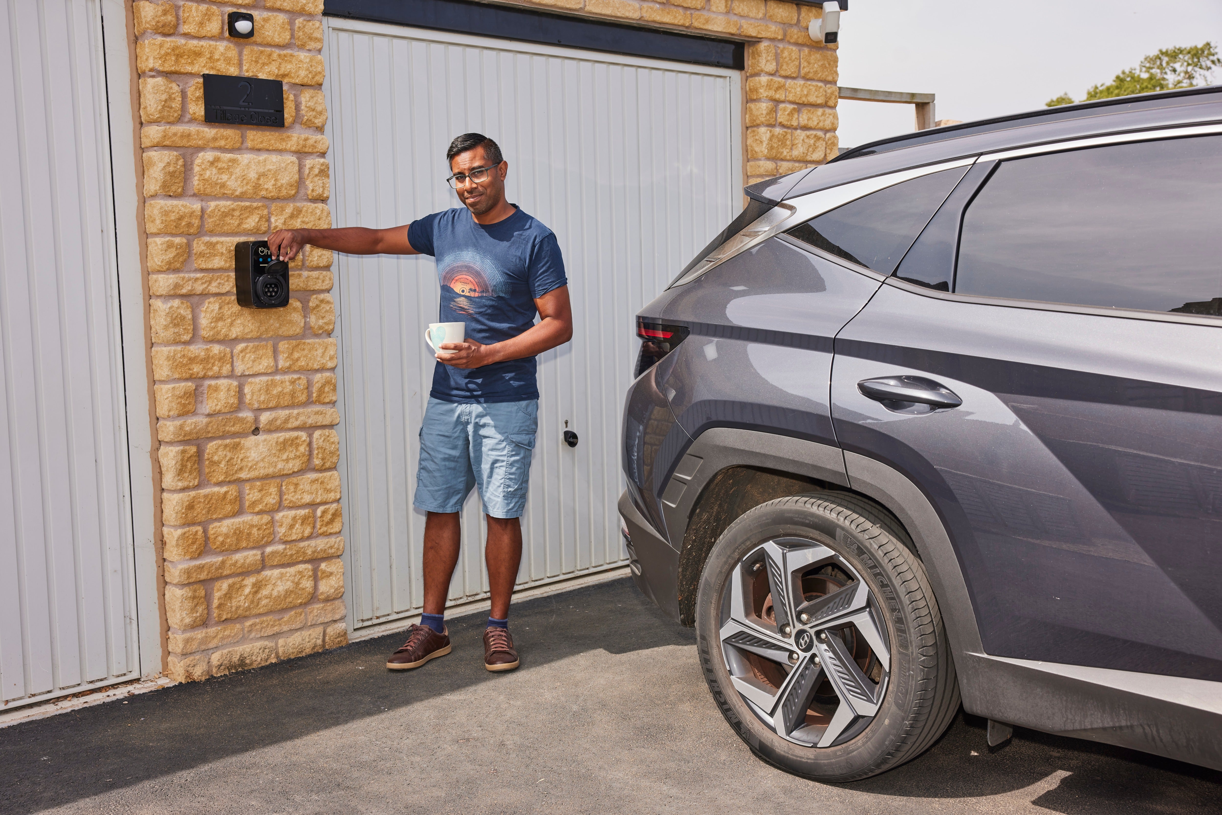 The family are on the Intelligent Octopus Go EV tariff, designed for those who drive electric vehicles