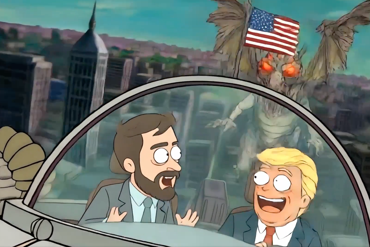 White House posts bizarre ‘Rick and Morty’-style cartoon of Trump and Vance – UK Times White House posts bizarre ‘Rick and Morty’-style cartoon of Trump and Vance – UK Times