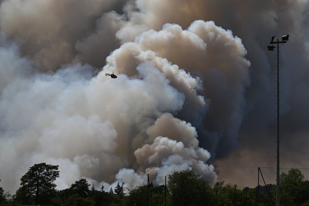Snow in Athens as France burns: Images lay bare contrast in extreme weather across Europe – UK Times