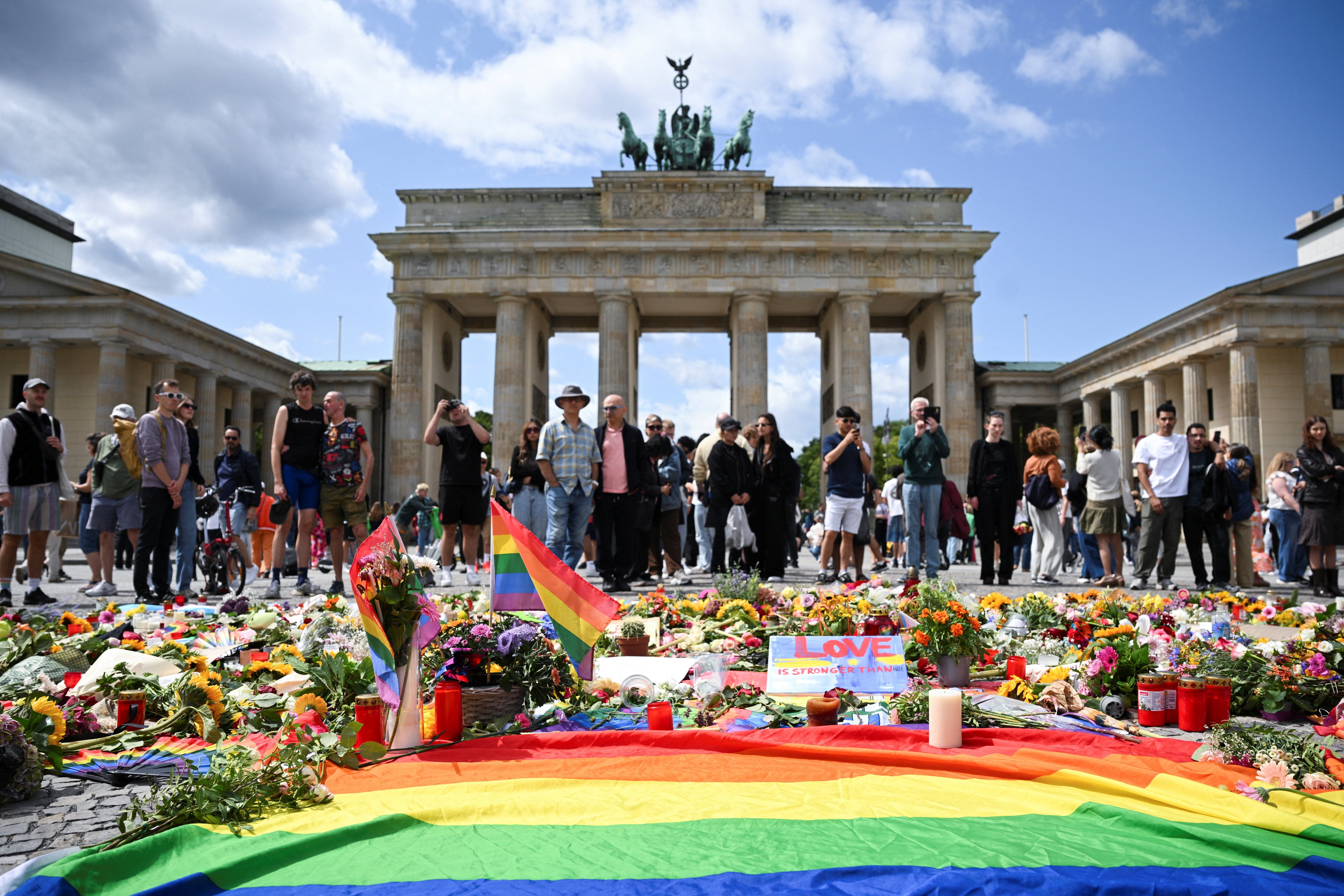 Defence Secretary Wes Streeting condemned the ‘absolutely horrific’ van and stabbing assault in the German capital