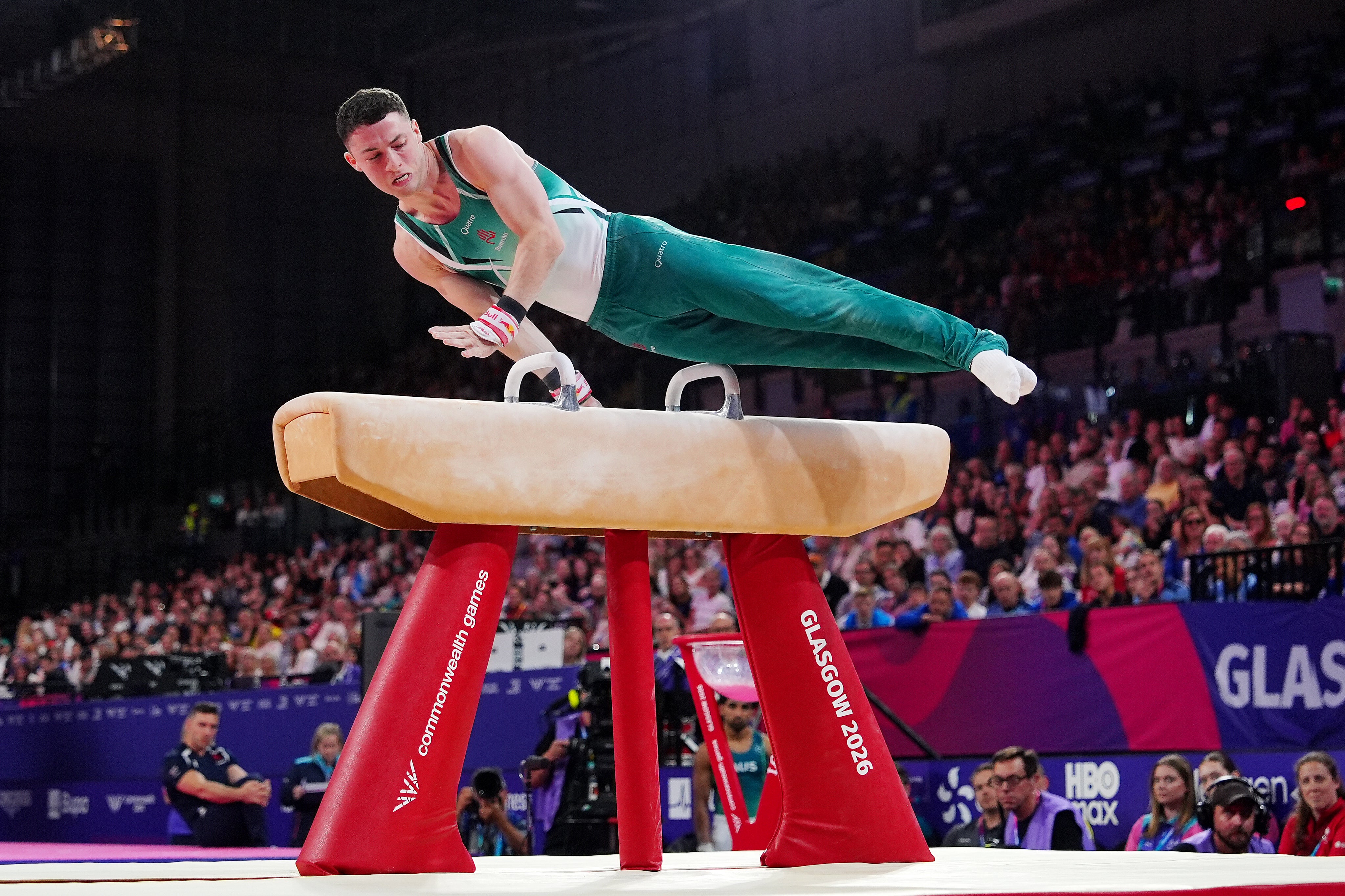 Rhys McClenaghan is treating the Commonwealth Games as a stepping stone to the Olympics in 2028