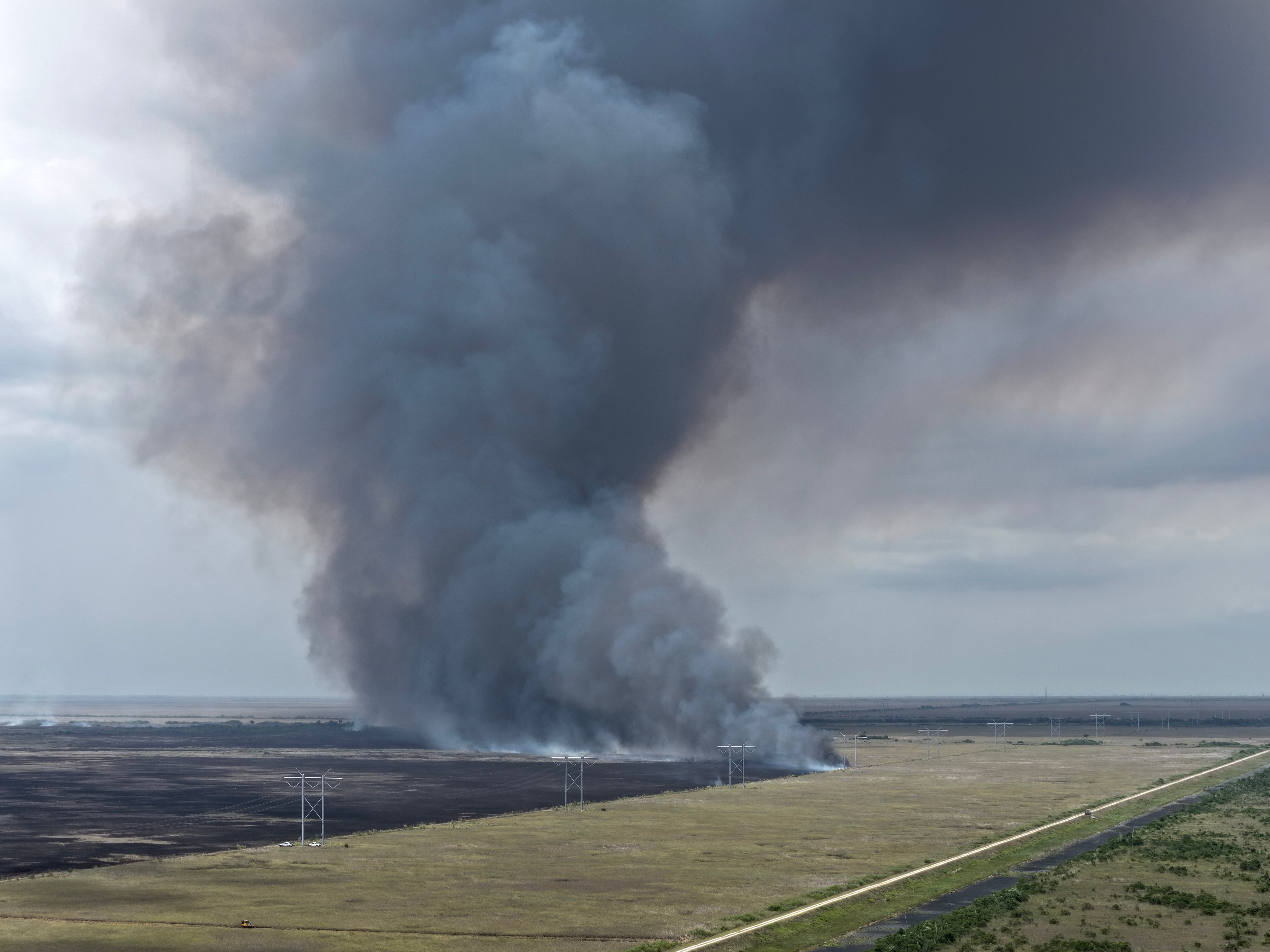 Severe drought in Florida has led to devastating wildfires throughout the state in 2026