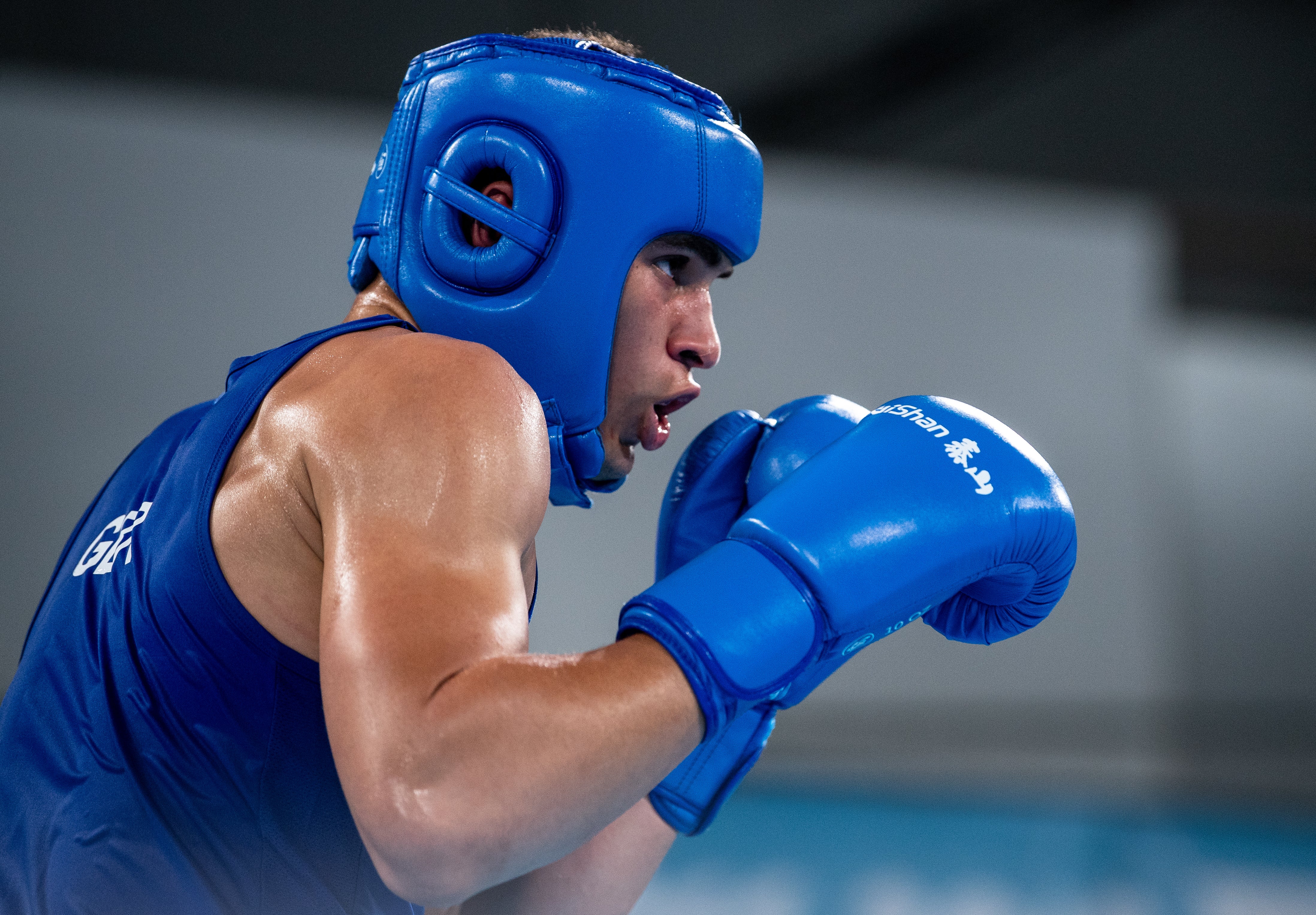 Karol Itauma won gold for Great Britain at the 2018 Youth Olympics (Thomas Lovelock/Handout)