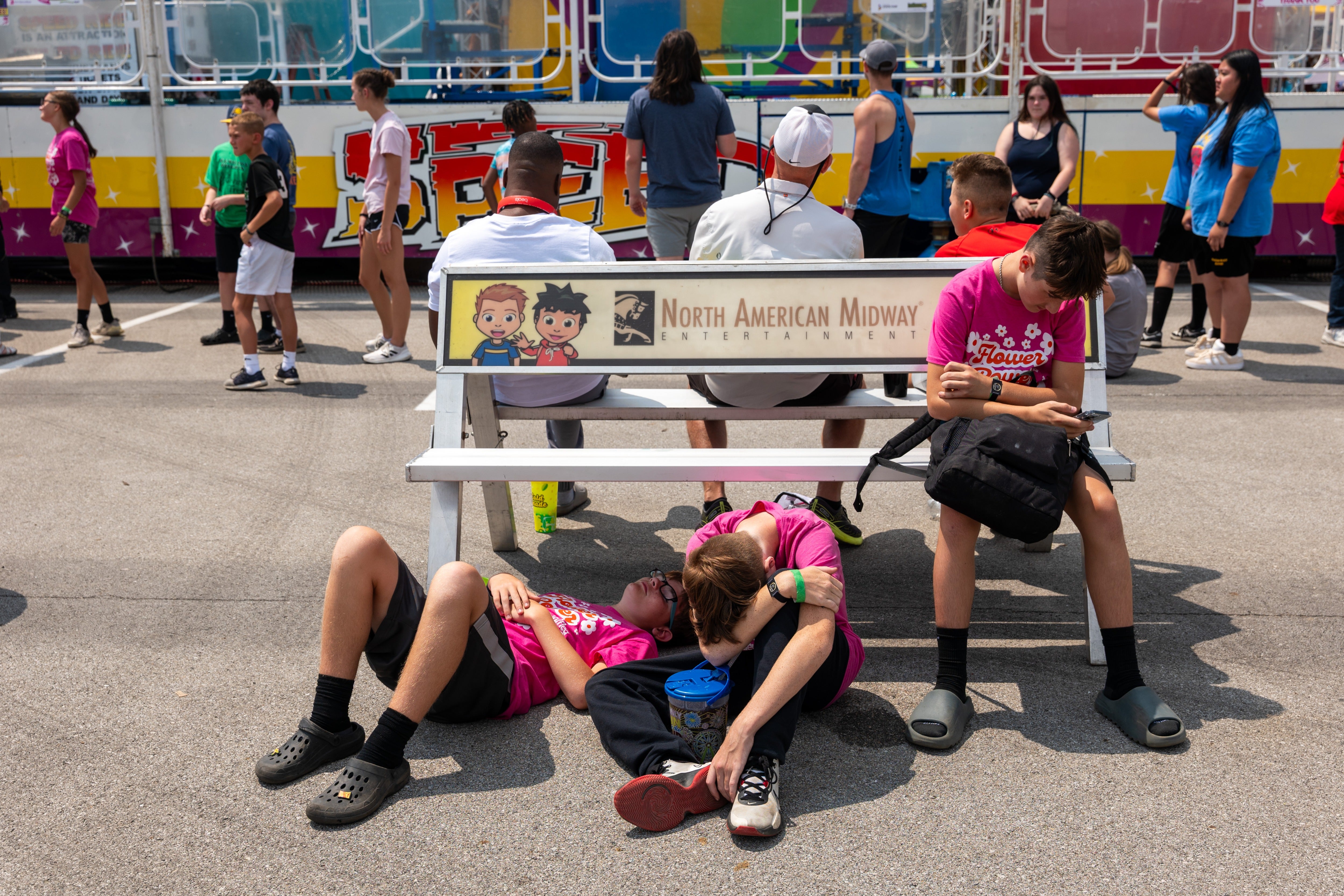 State fair crowds