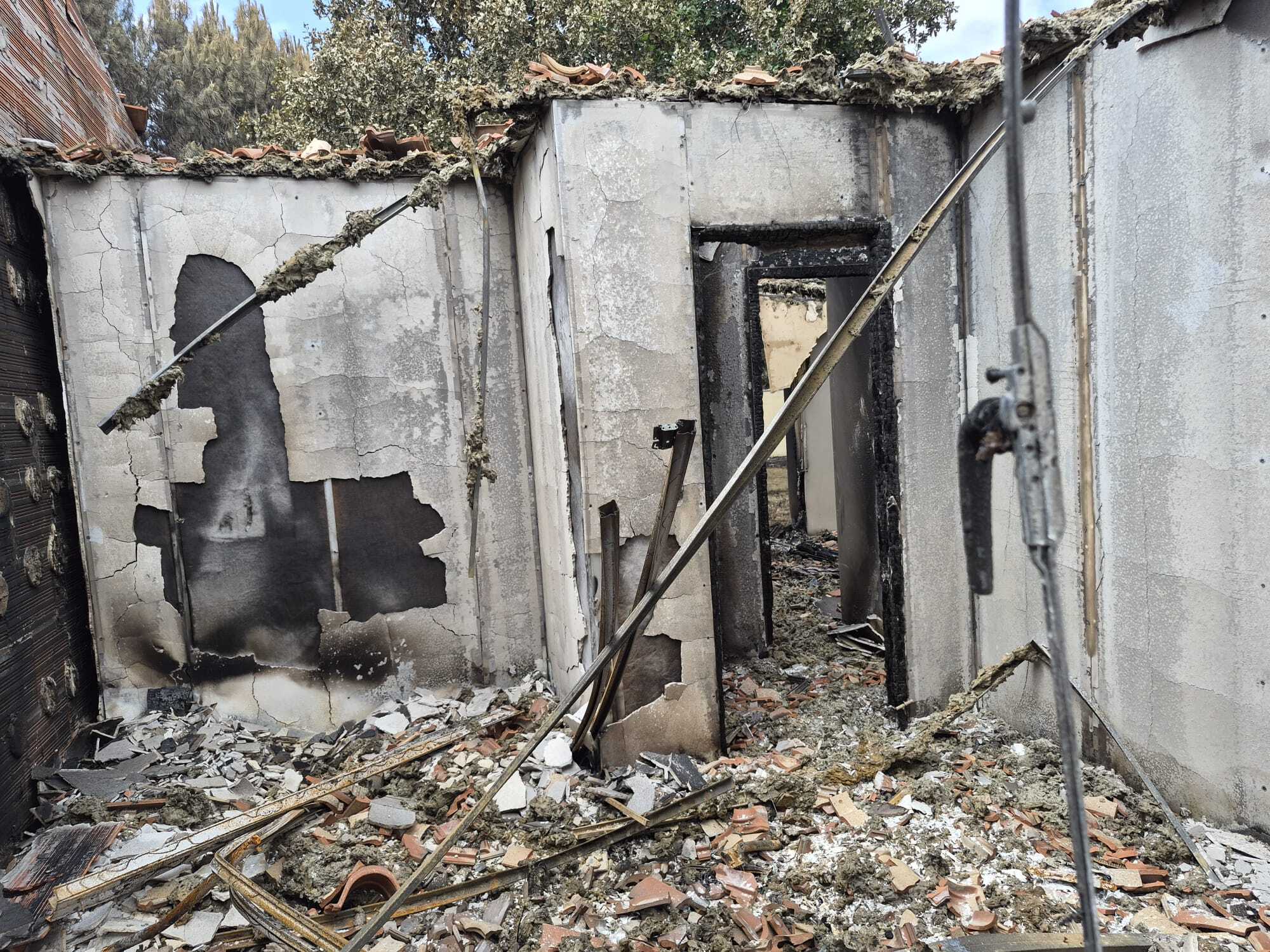 People in Lacanau say around a fifth of the homes in Le Porge have been destroyed. The area was inaccessible on Tuesday