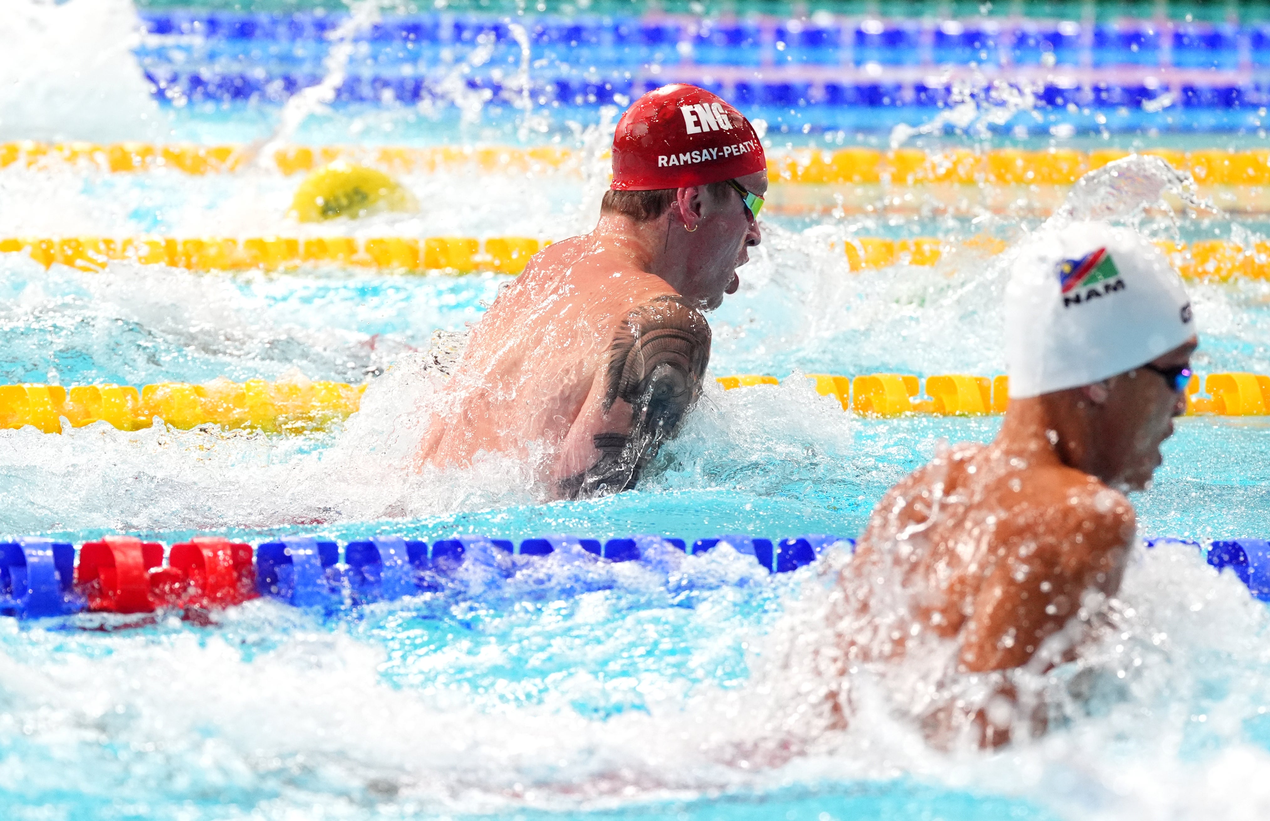 Adam Ramsay-Peaty won a second bronze medal at the Glasgow Commonwealth Games (Andrew Milligan/PA)