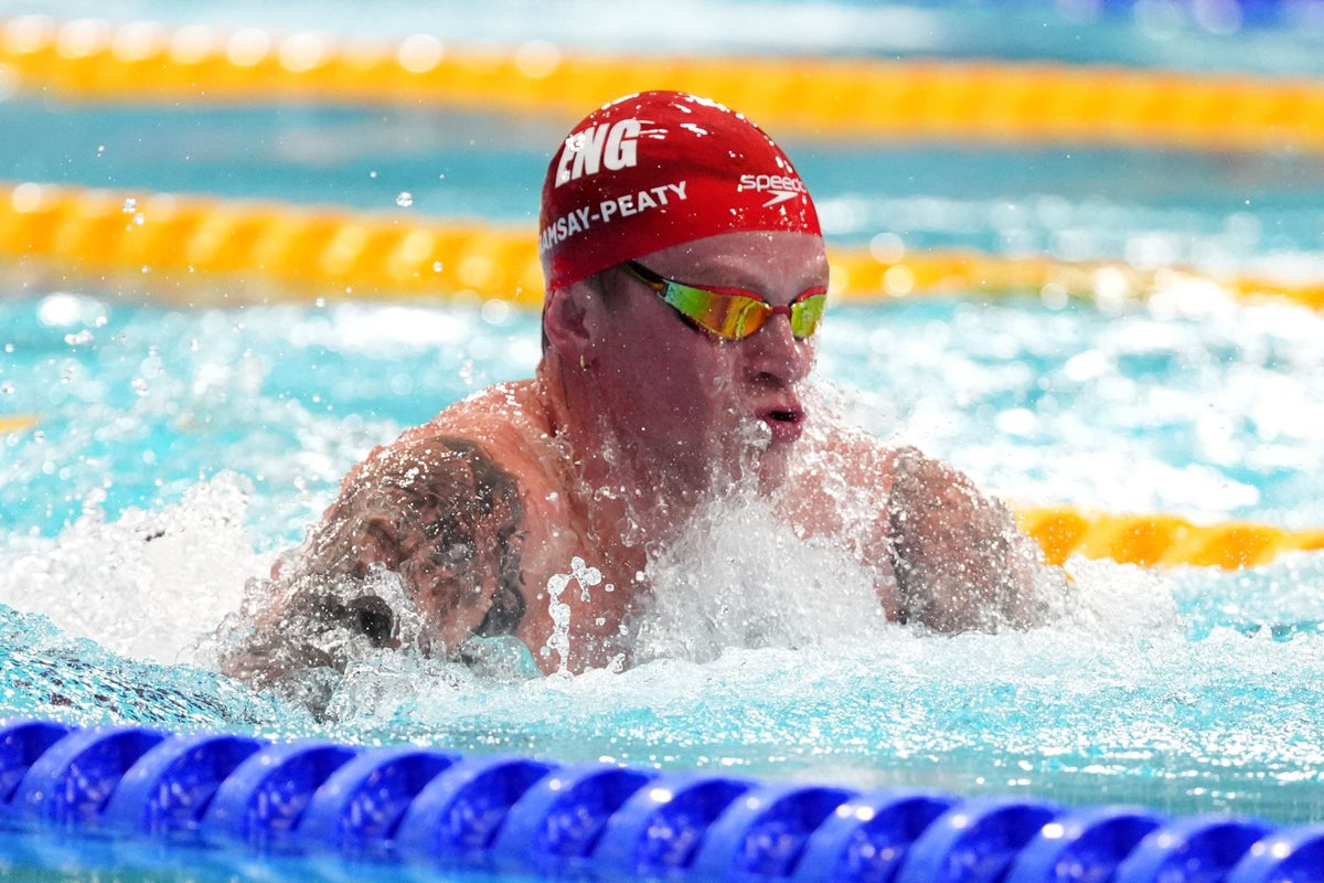Adam Ramsay-Peaty &lsquo;human first, then athlete&rsquo; after another Commonwealth bronze
