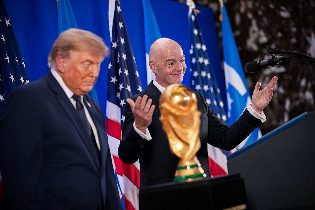 Gianni Infantino goes on Trump-like tirade as he blasts World Cup critics for &lsquo;spreading hate&rsquo;