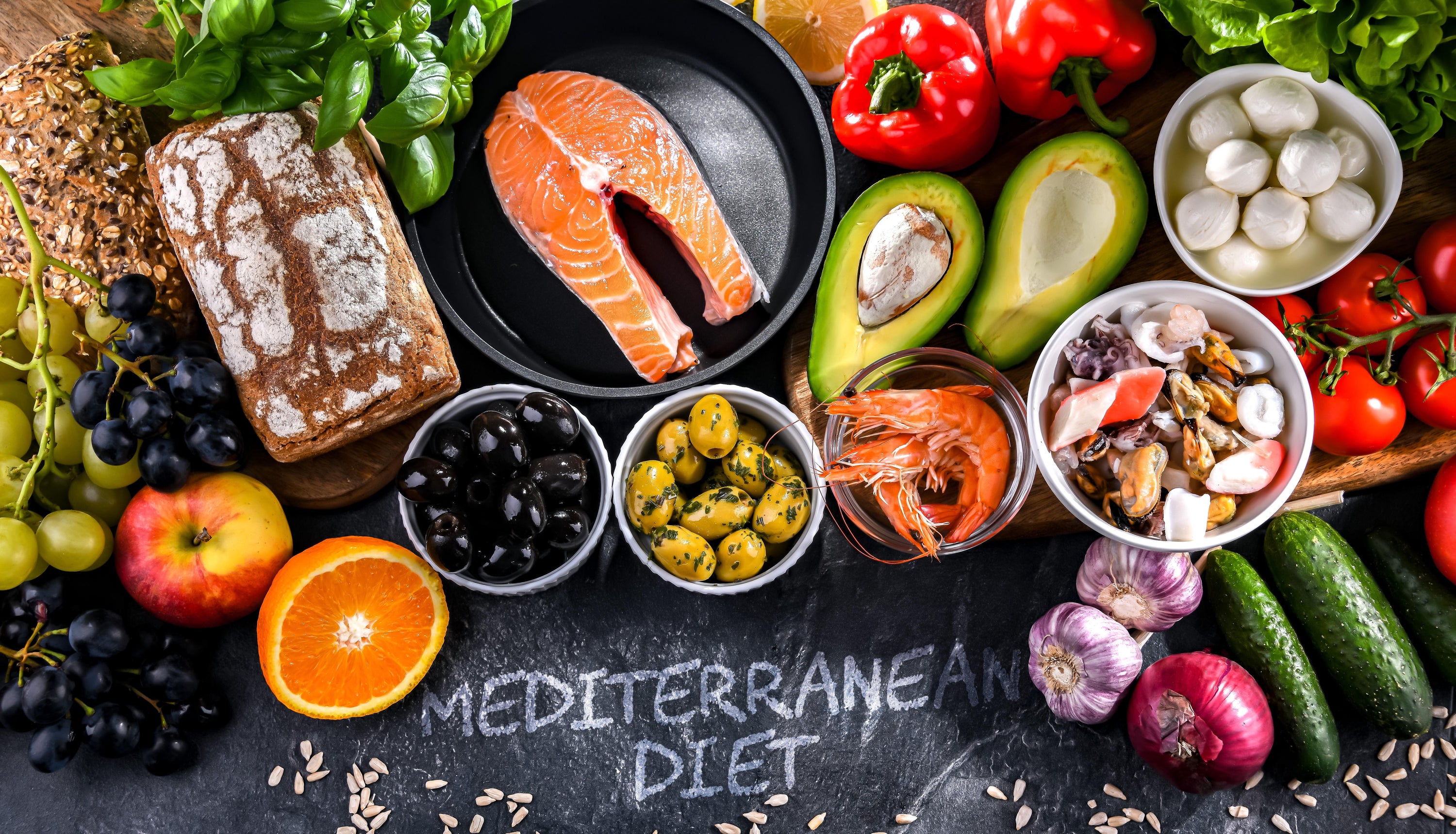The Mediterranean diet is often viewed as the gold standard diet when it comes to dementia risk (Alamy/PA)