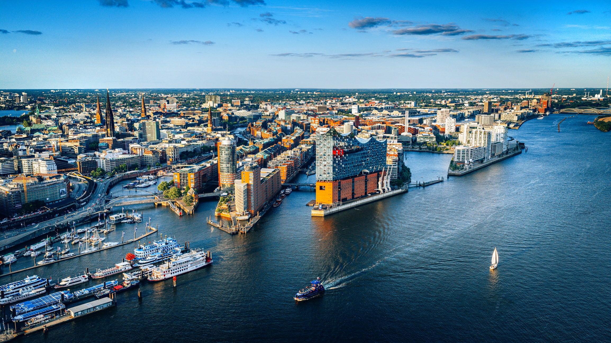 Hamburg is Europe’s third biggest port