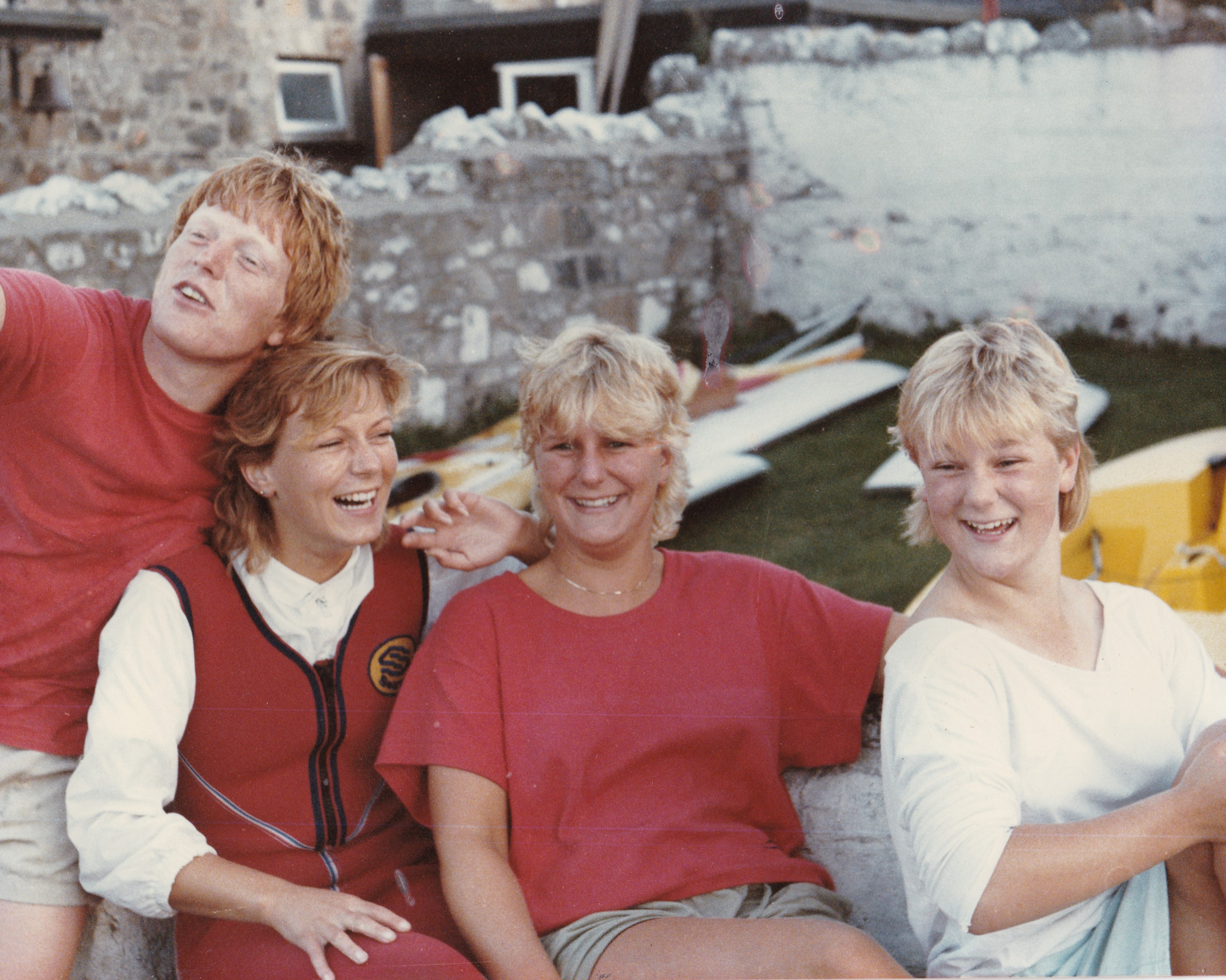 Missing Suzy Lamplugh (second left) with her siblings, (from left) Richard, Tamsin and Lizzie (Family handout/PA) (PA Media)