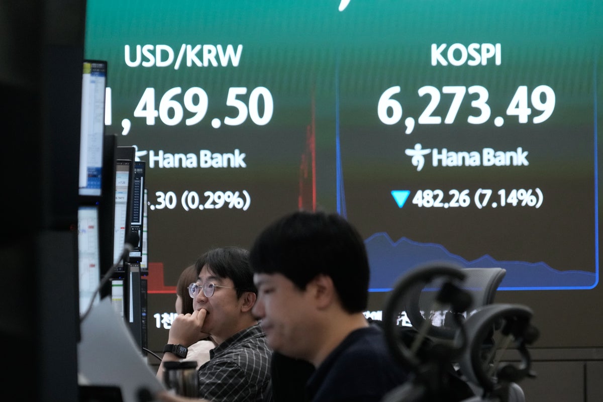 South Korea’s Kospi index sinks more than 9% on heavy selling of chipmaking stocks – UK Times