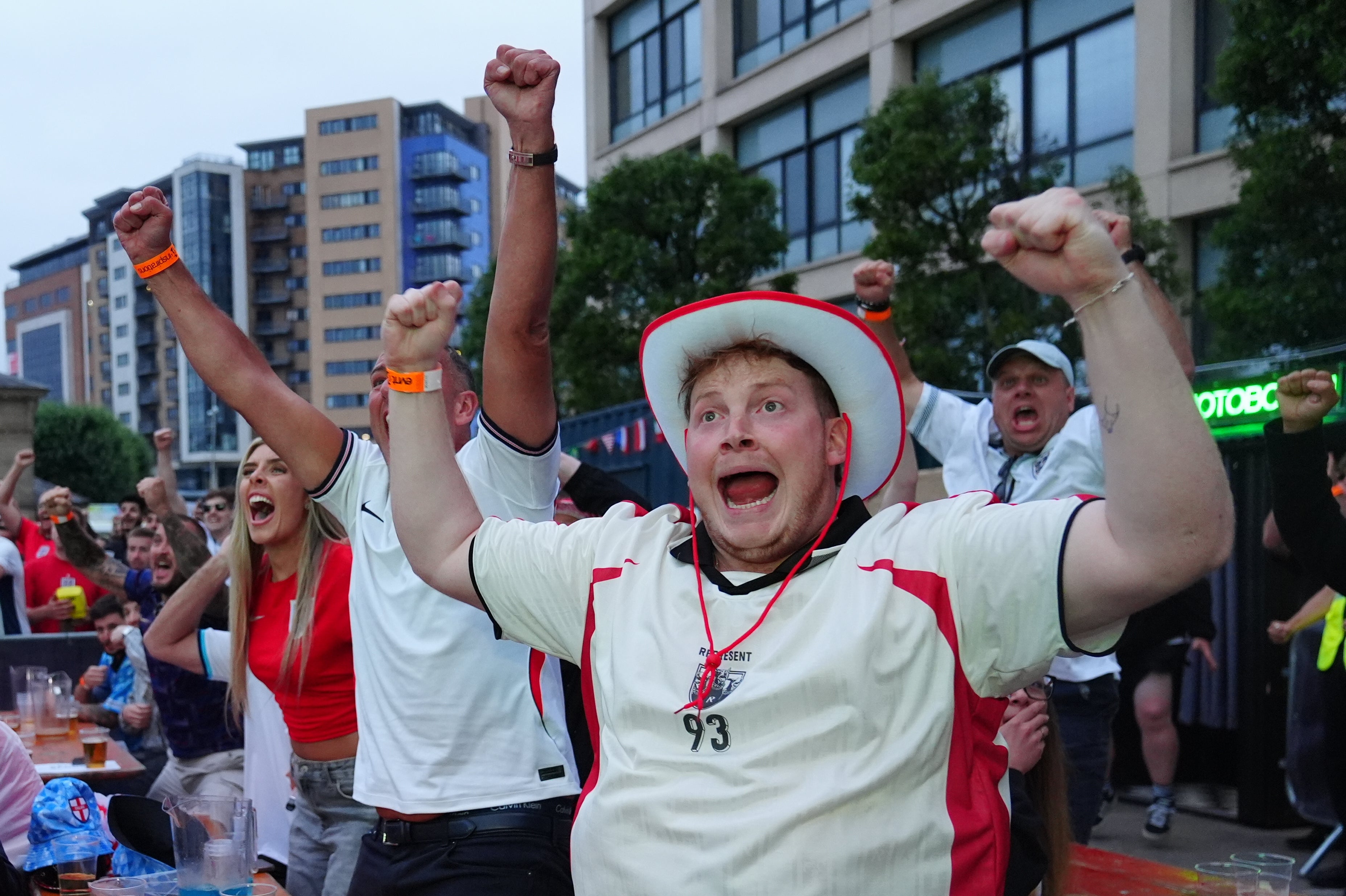 Fans of the football World Cup benefited from deals on snacks and alcohol. (PA)