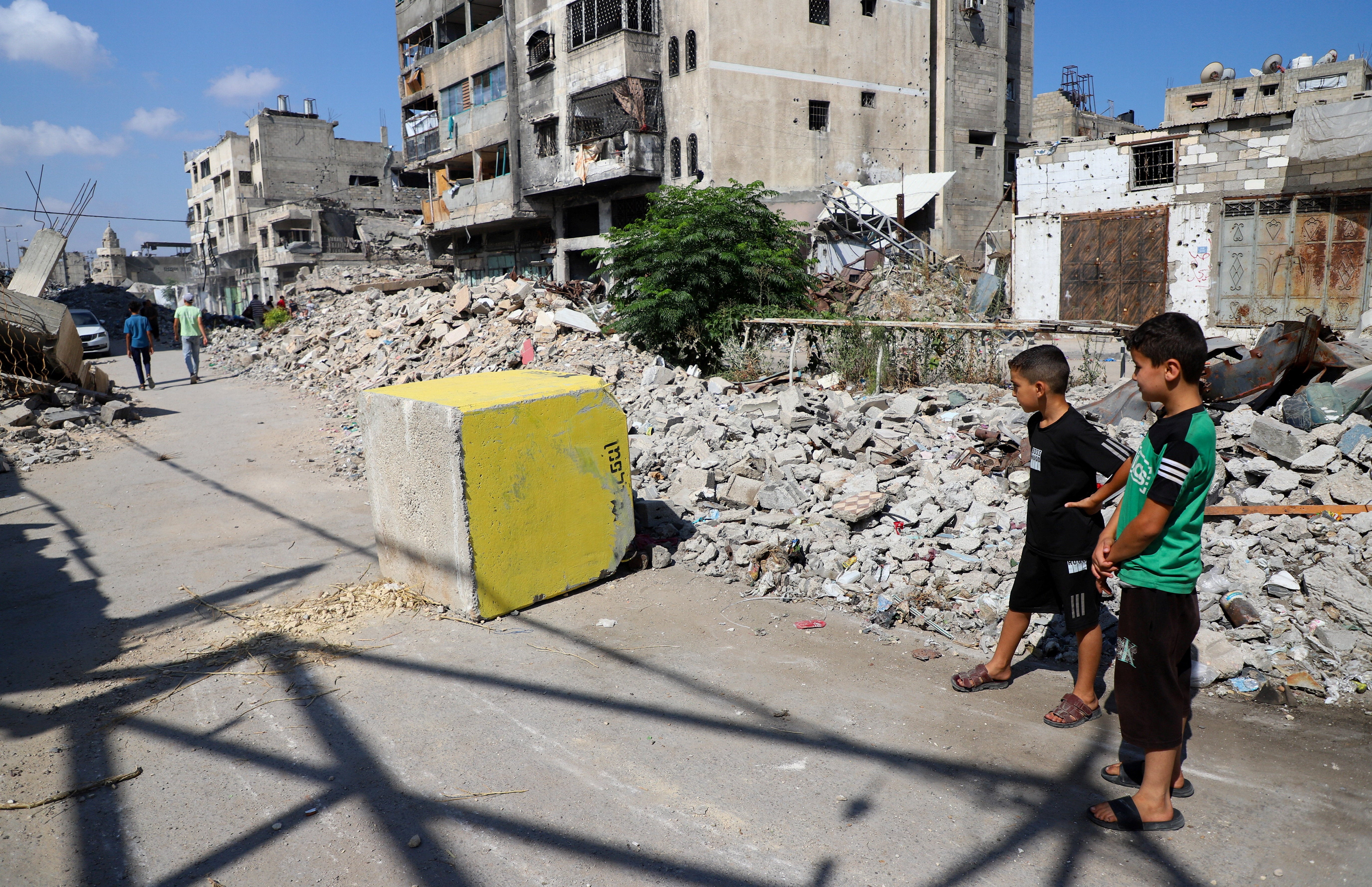 Israel&rsquo;s Yellow Line closing in on the space where Gaza civilians can still live