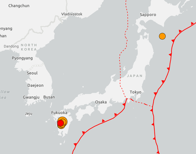 Japan earthquake latest: Multiple deaths in explosion at shopping