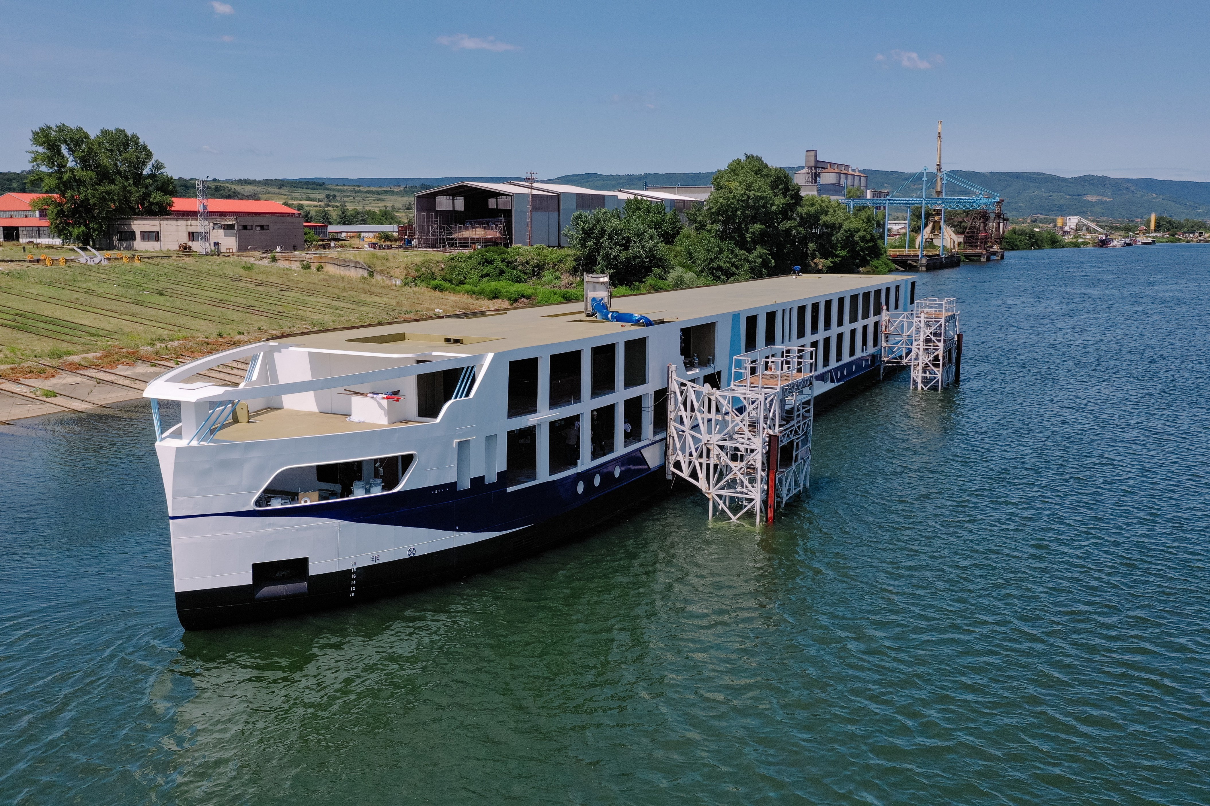 Tui Luzia has been tested on the water and the finishes touches will be added before its 2027 launch (Tui)