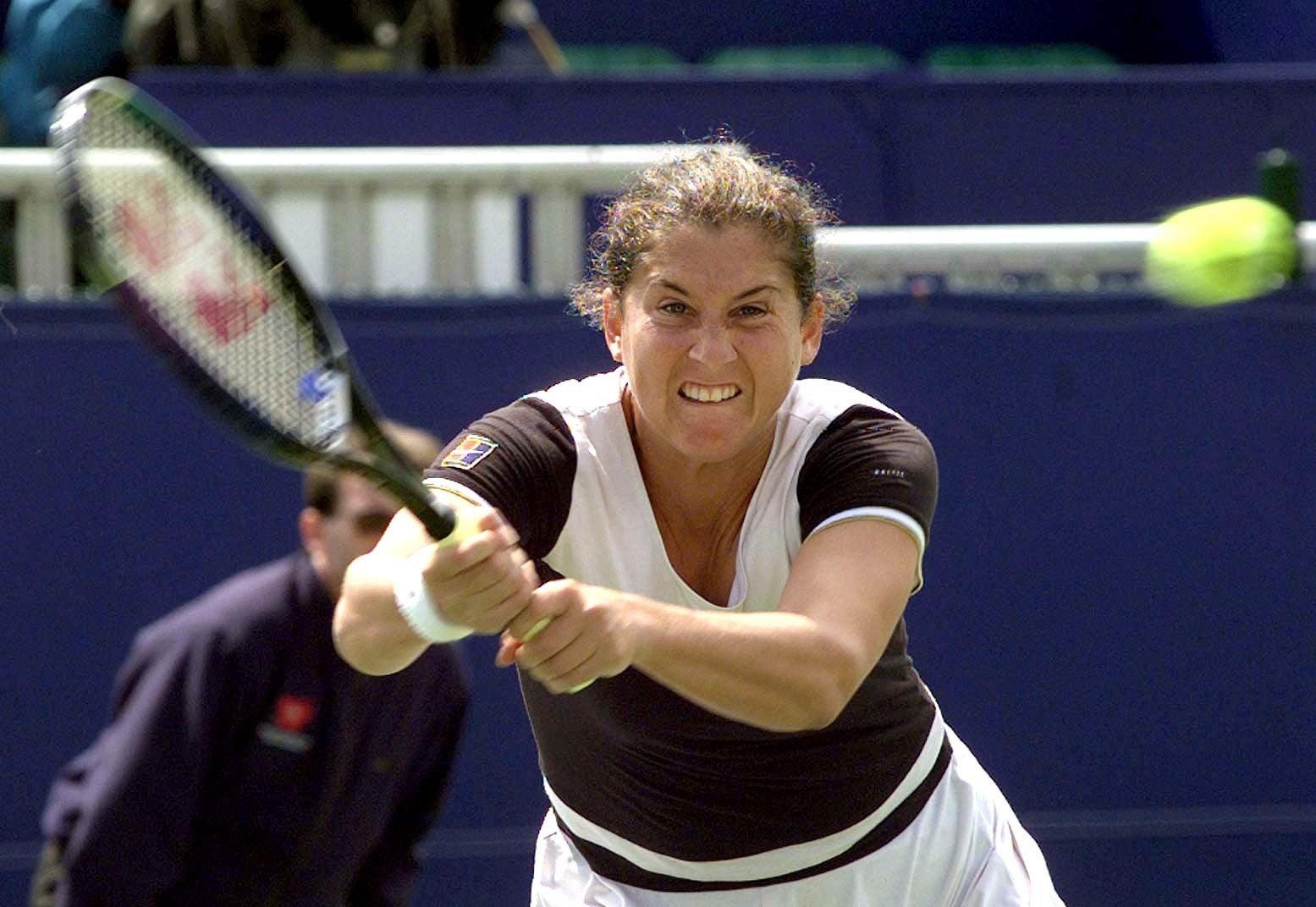 Monica Seles made her comeback in 1995 (PA)