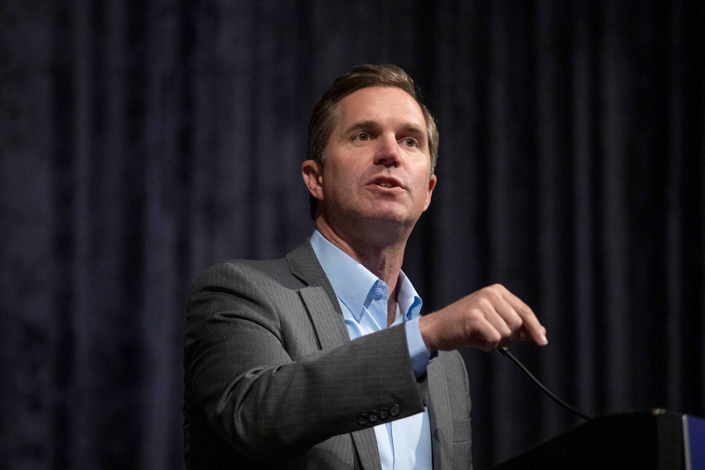 Kentucky Governor Andy Beshear criticized Senator Mitch McConnell for not disclosing the full extent of his health status to his constituents