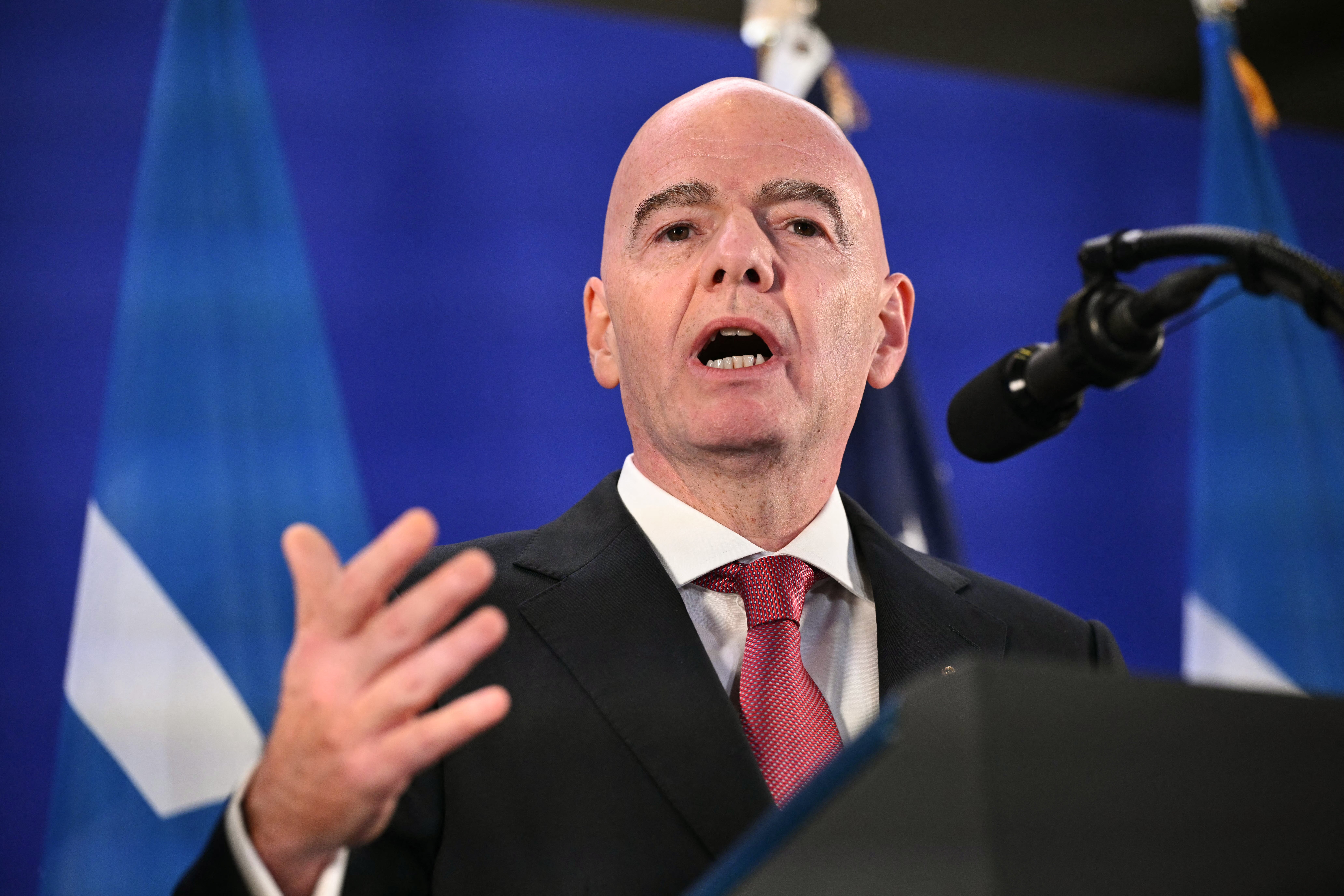 Infantino doesn’t seem to have any concern for his own Council (AFP/Getty)