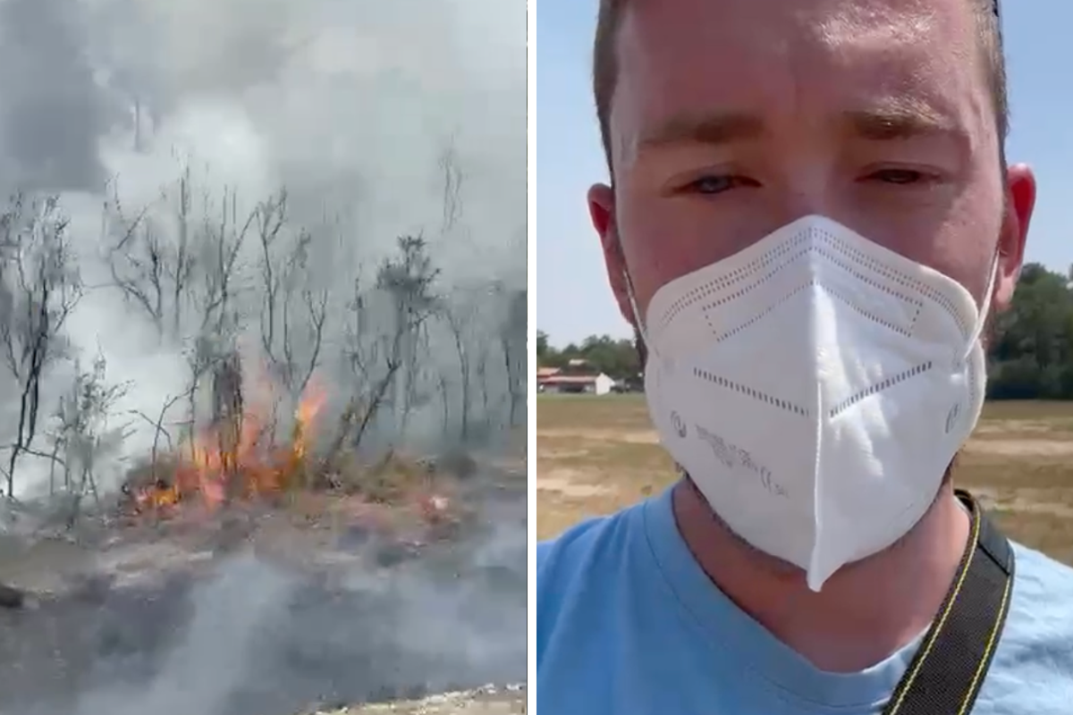 ‘I can taste smoke’: On the frontlines of France’s wildfire crisis as thousands forced to flee homes