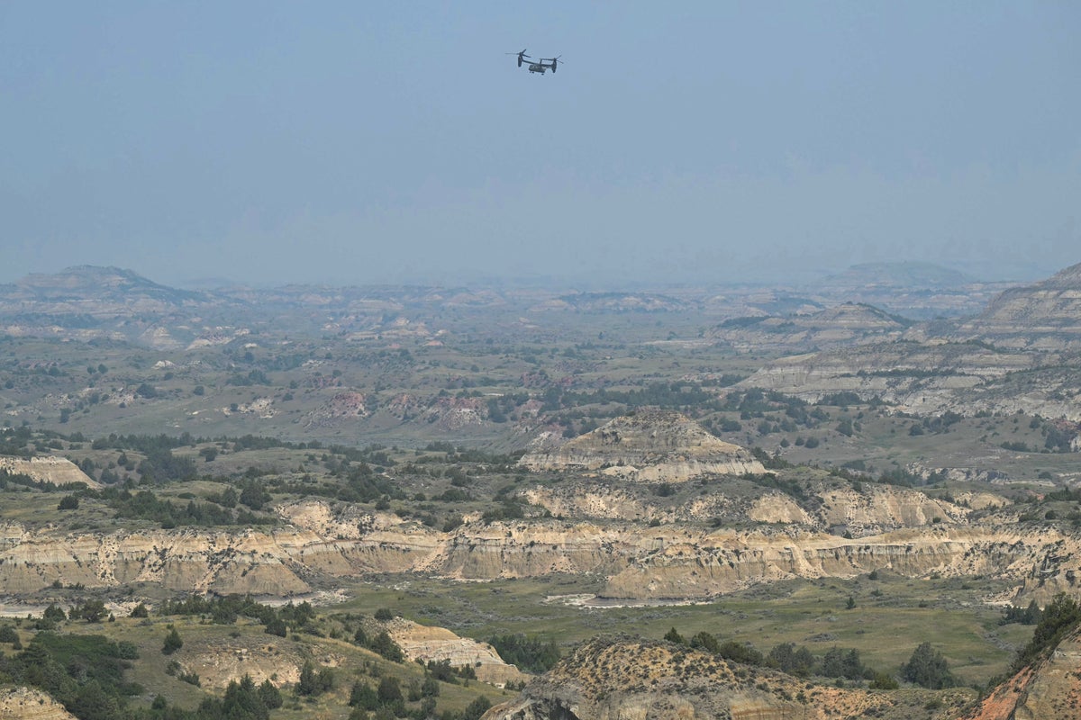 Theodore Roosevelt National Park spans two different time zones