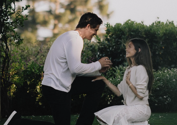 Madison Beer announces engagement to NFL star Justin Herbert in sweet Instagram post