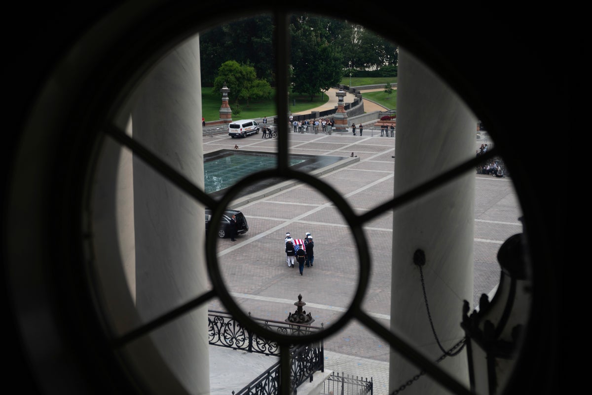 Lindsey Graham honored with memorial services in Washington, in photos