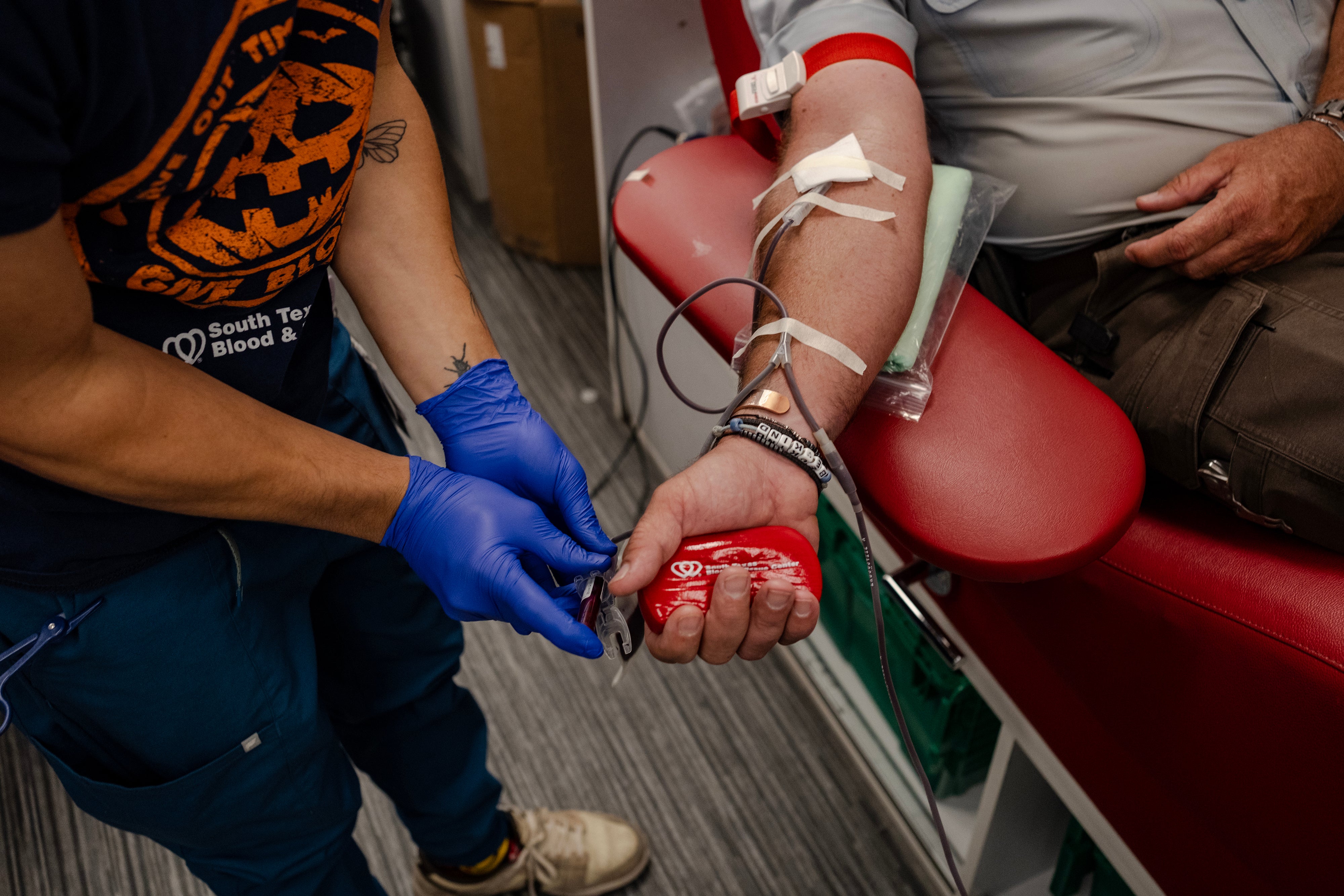 The disaster relief nonprofit is specifically seeking type O donors, as their blood is the most widely compatible
