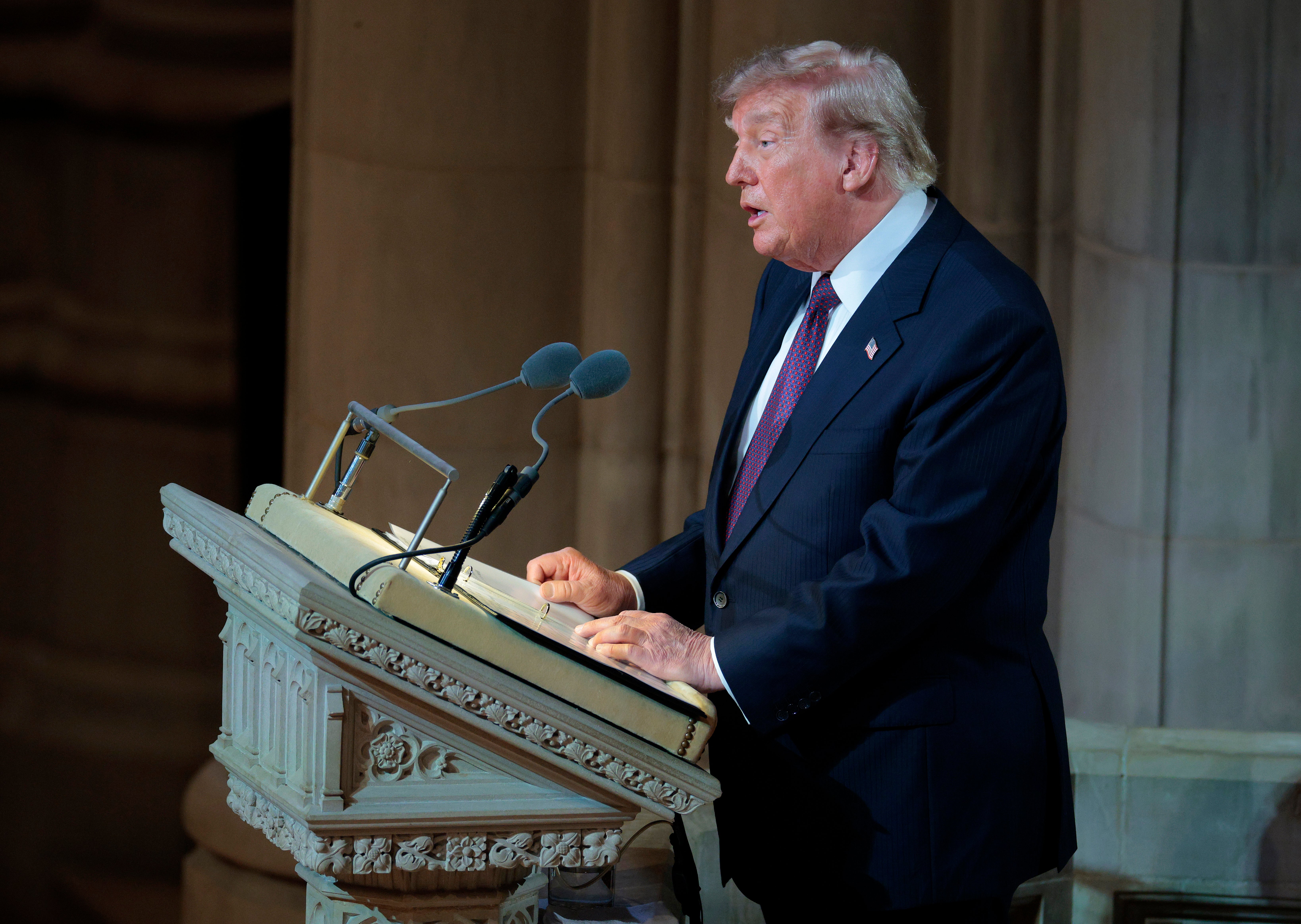 Trump said Graham was a ‘tough cookie’ who was always ready with a joke