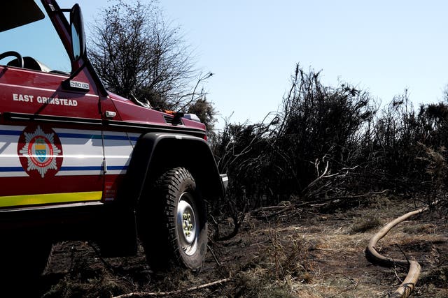 UK wildfire warning issued after more than 200 in last two weeks