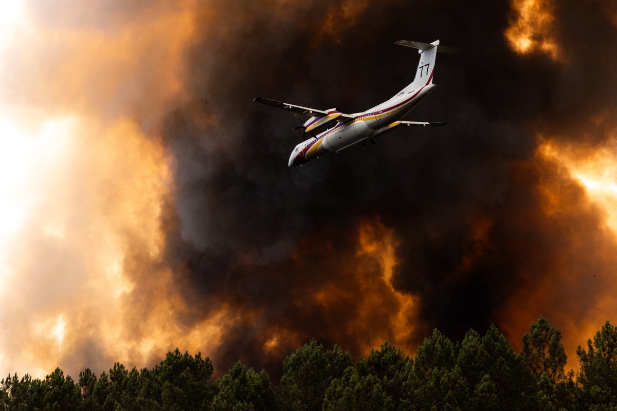 Inside the frantic battle to save France from the flames as the country’s most severe wildfires on record spread