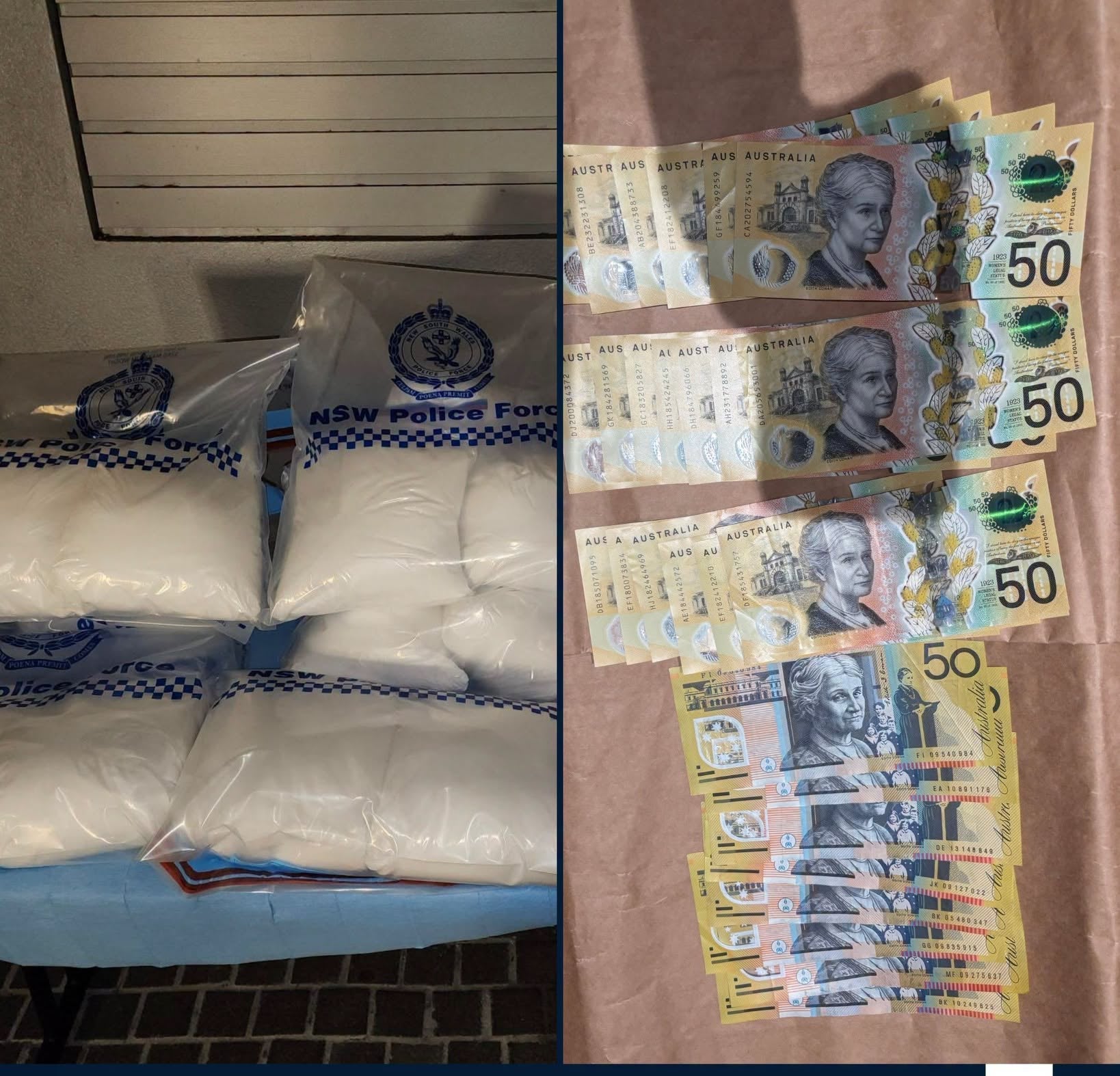Scottish couple charged after Australian police seize 100kg of ketamine