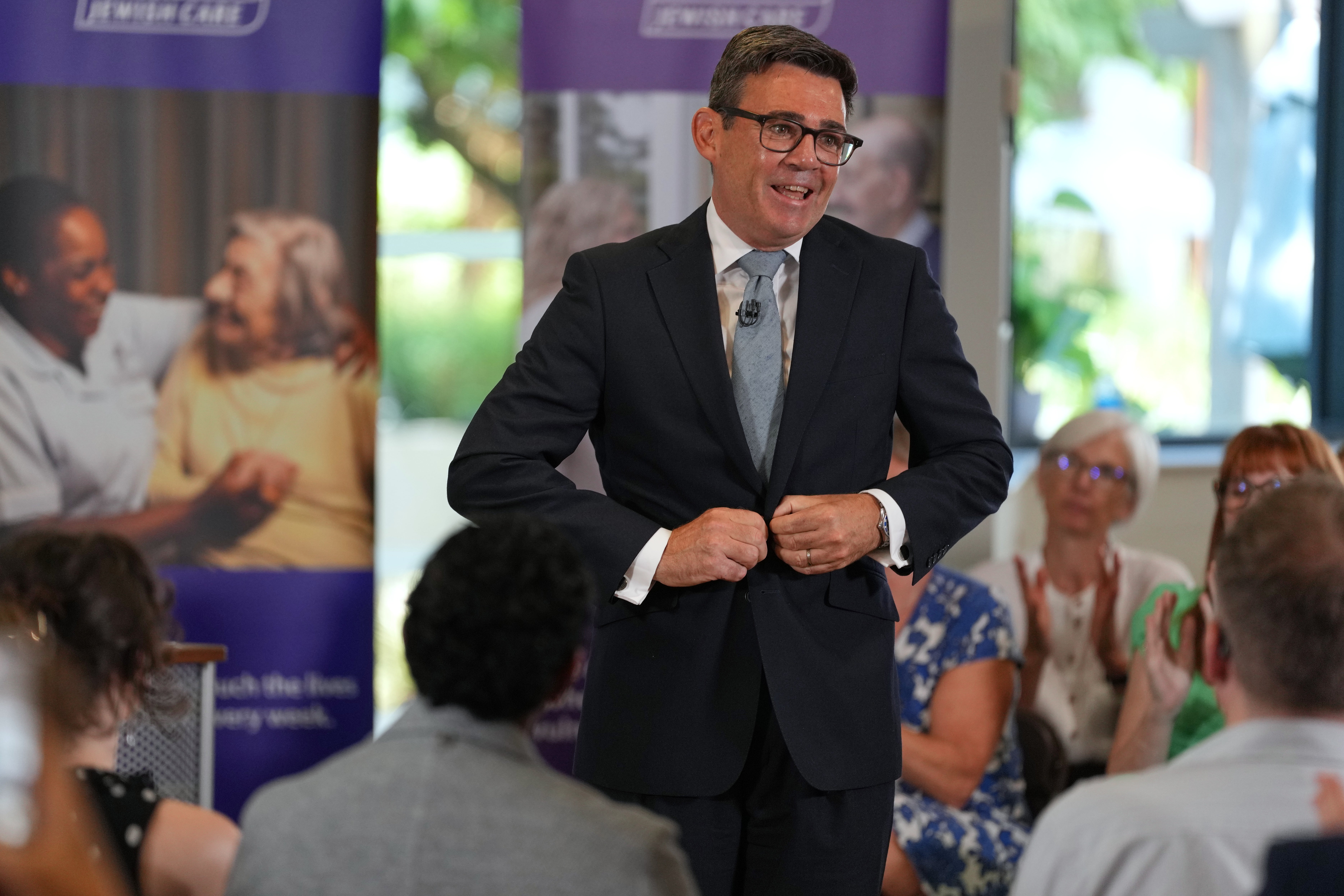 Prime Minister Andy Burnham set out his plan for cross-party talks on social care (Kirsty Wigglesworth/PA) (PA Wire)