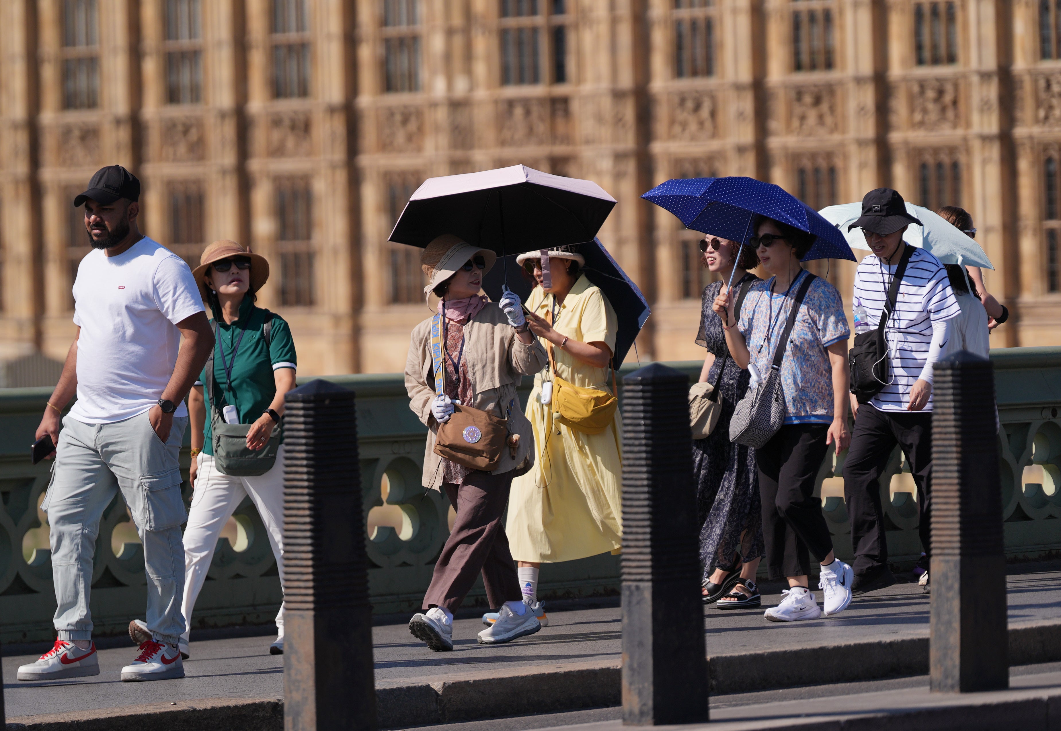 England is currently experiencing its fourth heatwave of the year (PA)