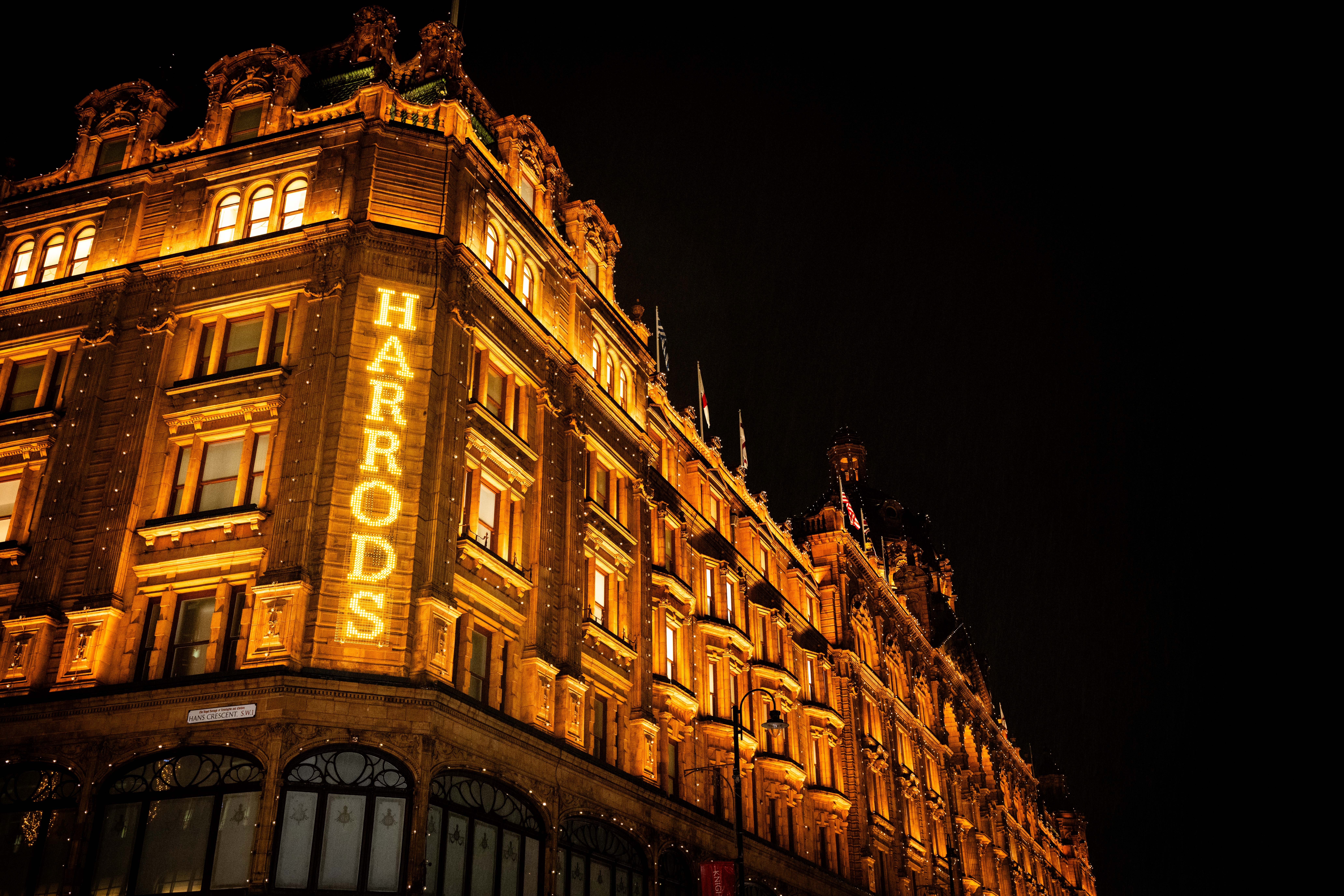 Harrods styles itself as ‘The World's Leading Luxury Department Store’ based in Knightsbridge, London