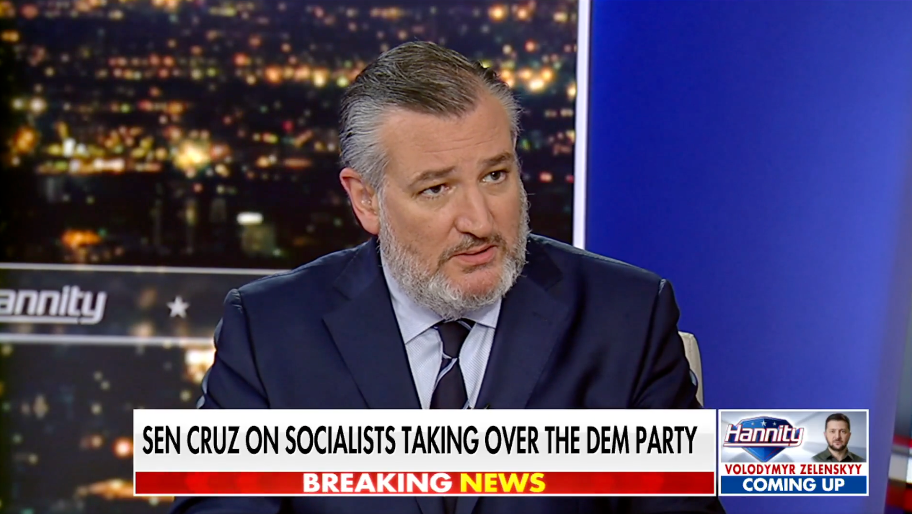 Texas Republican Sen. Ted Cruz has warned voters against the dangers of robber baron presidents
