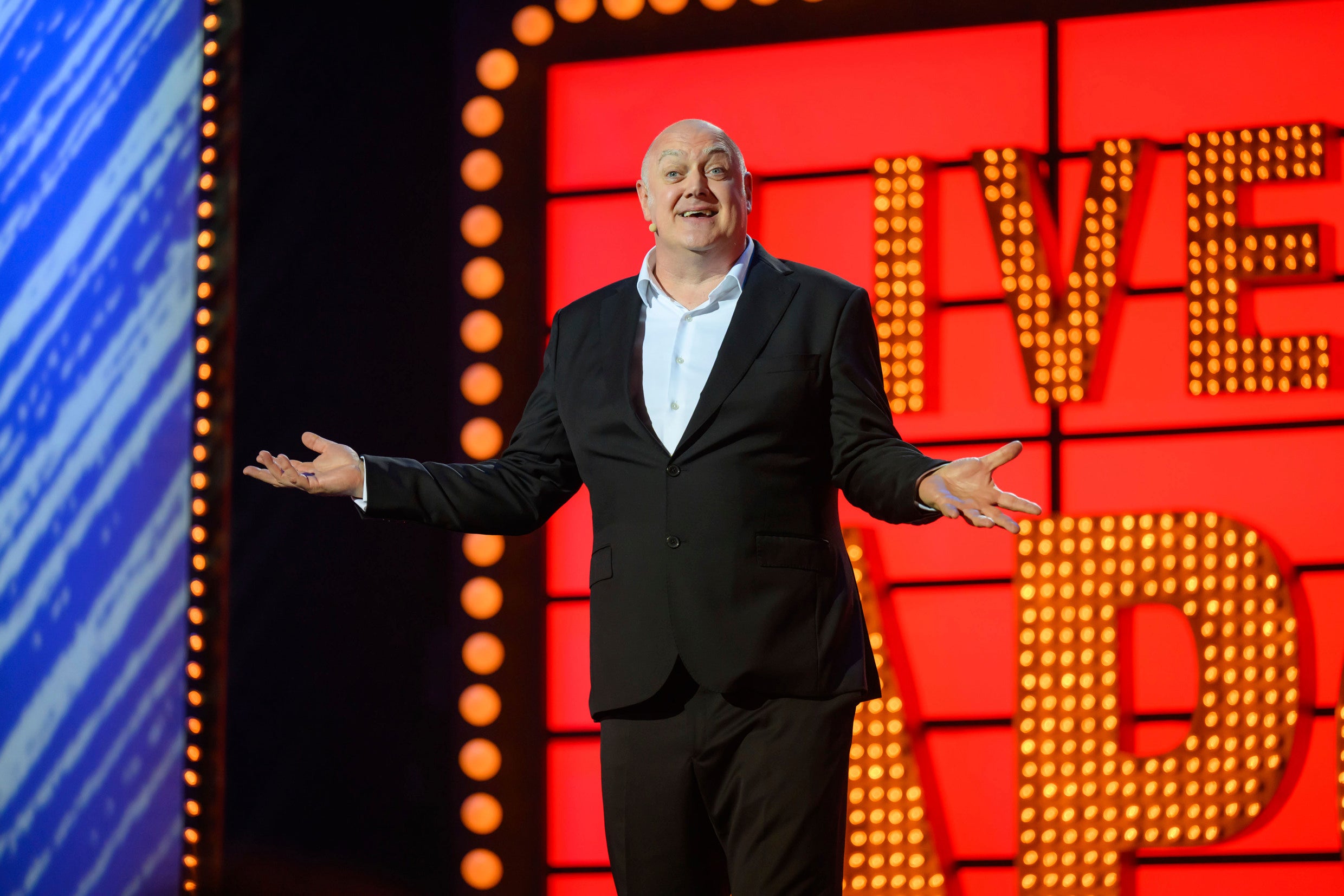 Comedian Dara Ó Briain during the most recent series of ‘Live at the Apollo’