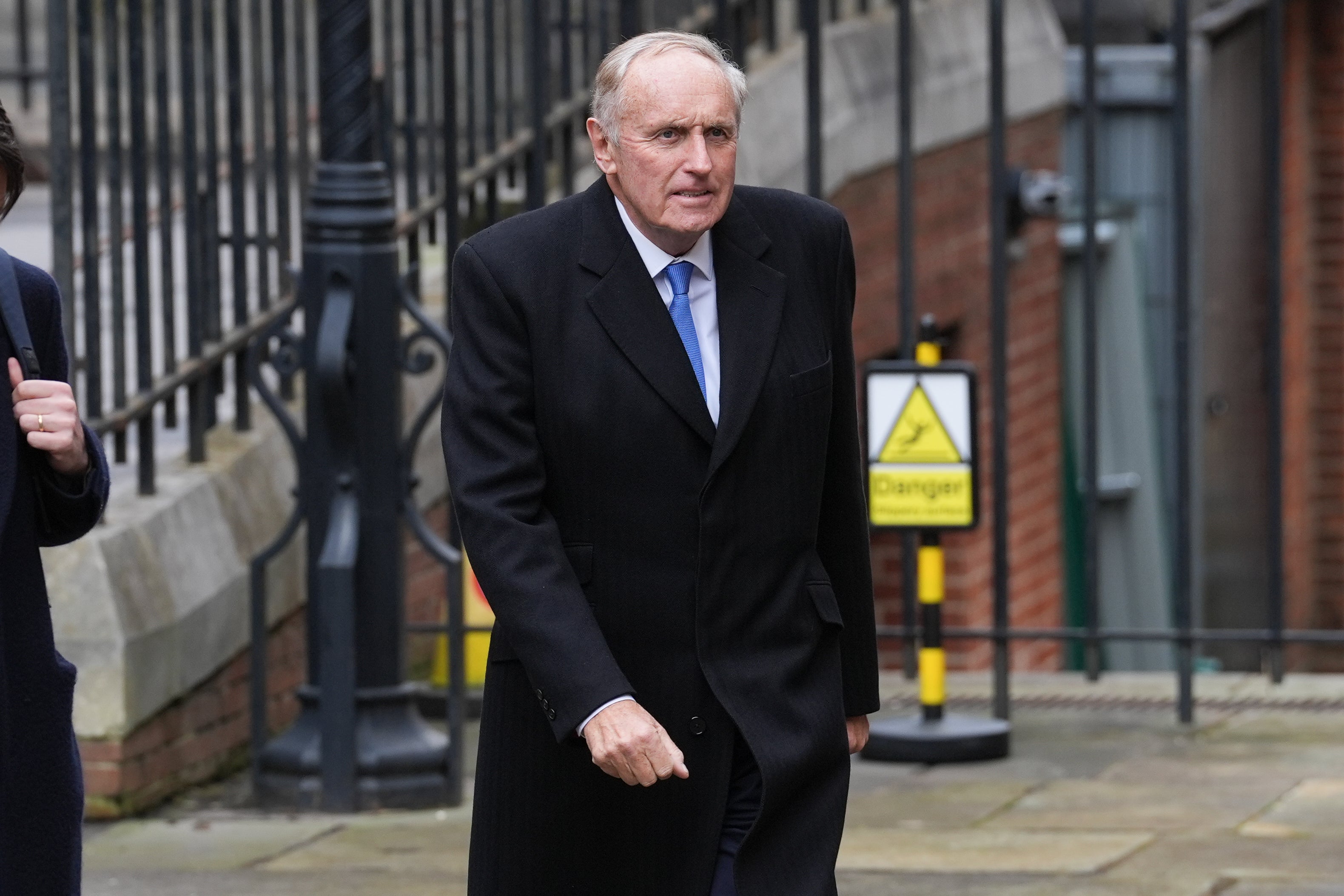 Paul Dacre also gave evidence during the trial (Lucy North/PA)