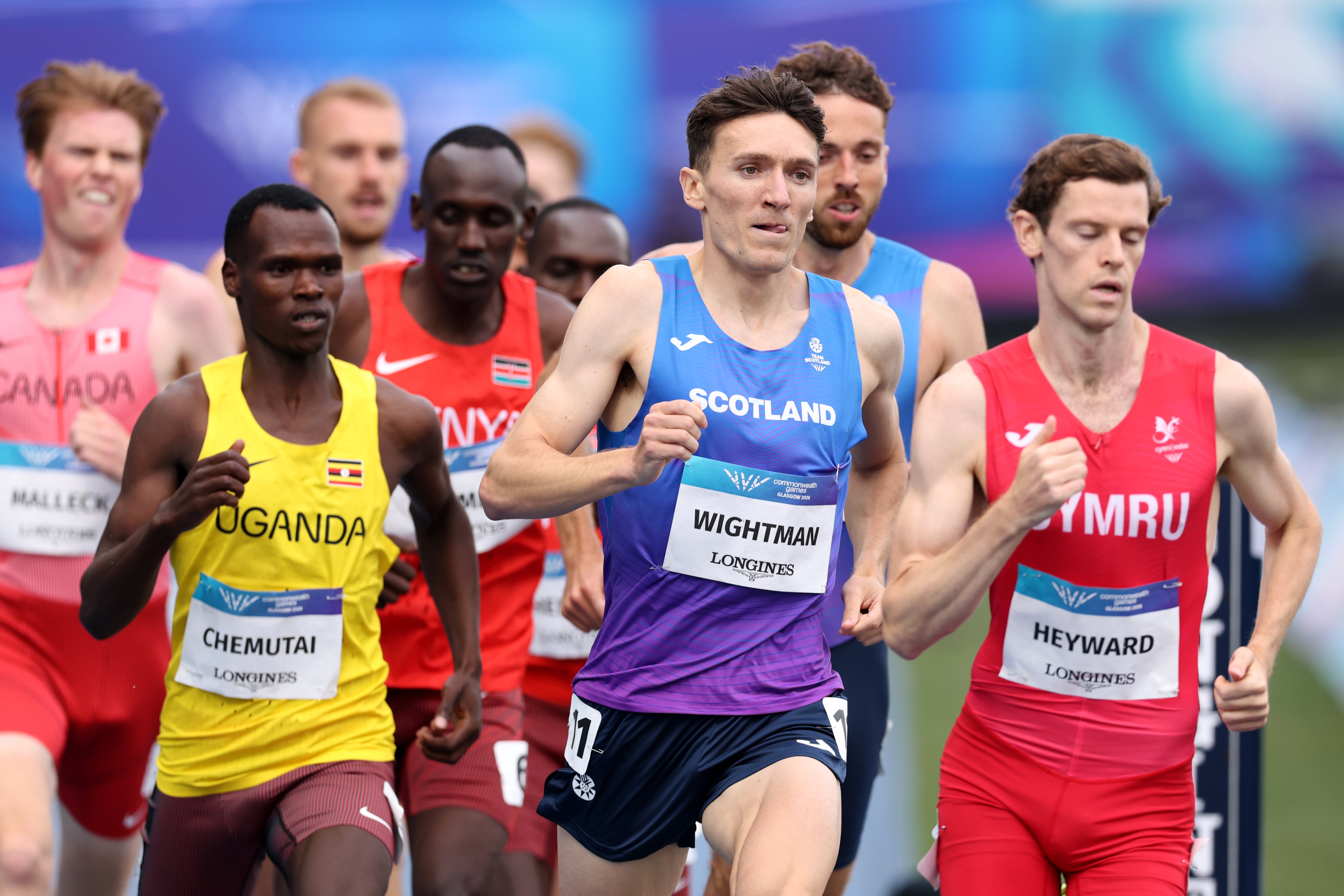 Jake Wightman joined Kerr in reaching the mile final