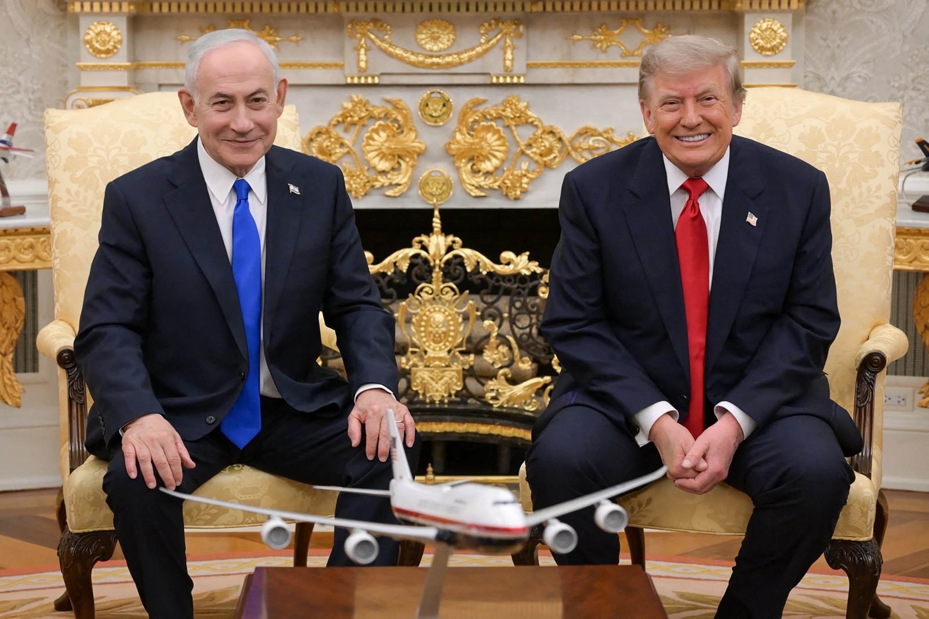 The meeting between Trump and Netanyahu was ‘postive and productive’, the White House said