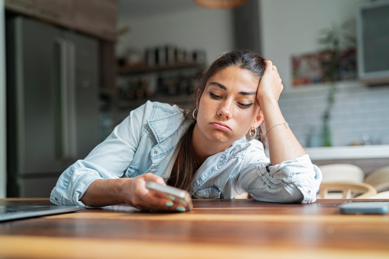 Emotional labour: Women said that messaging first put extra pressure on them (Getty/iStock)