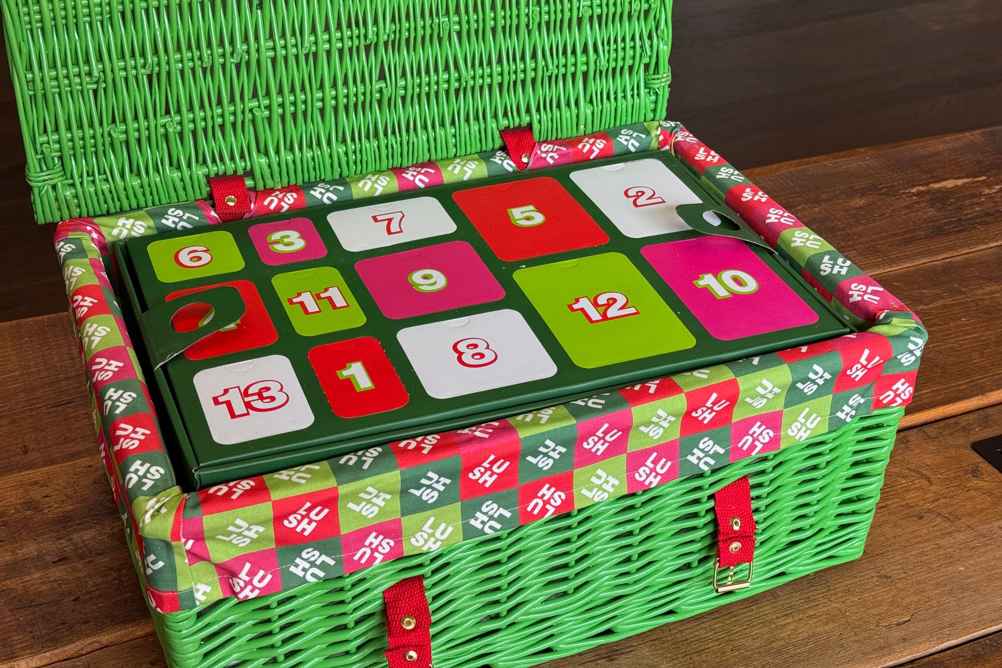 The Lush beauty advent calendar is the first one I've got my hands on for 2026 – full review coming imminently! (The Independent)